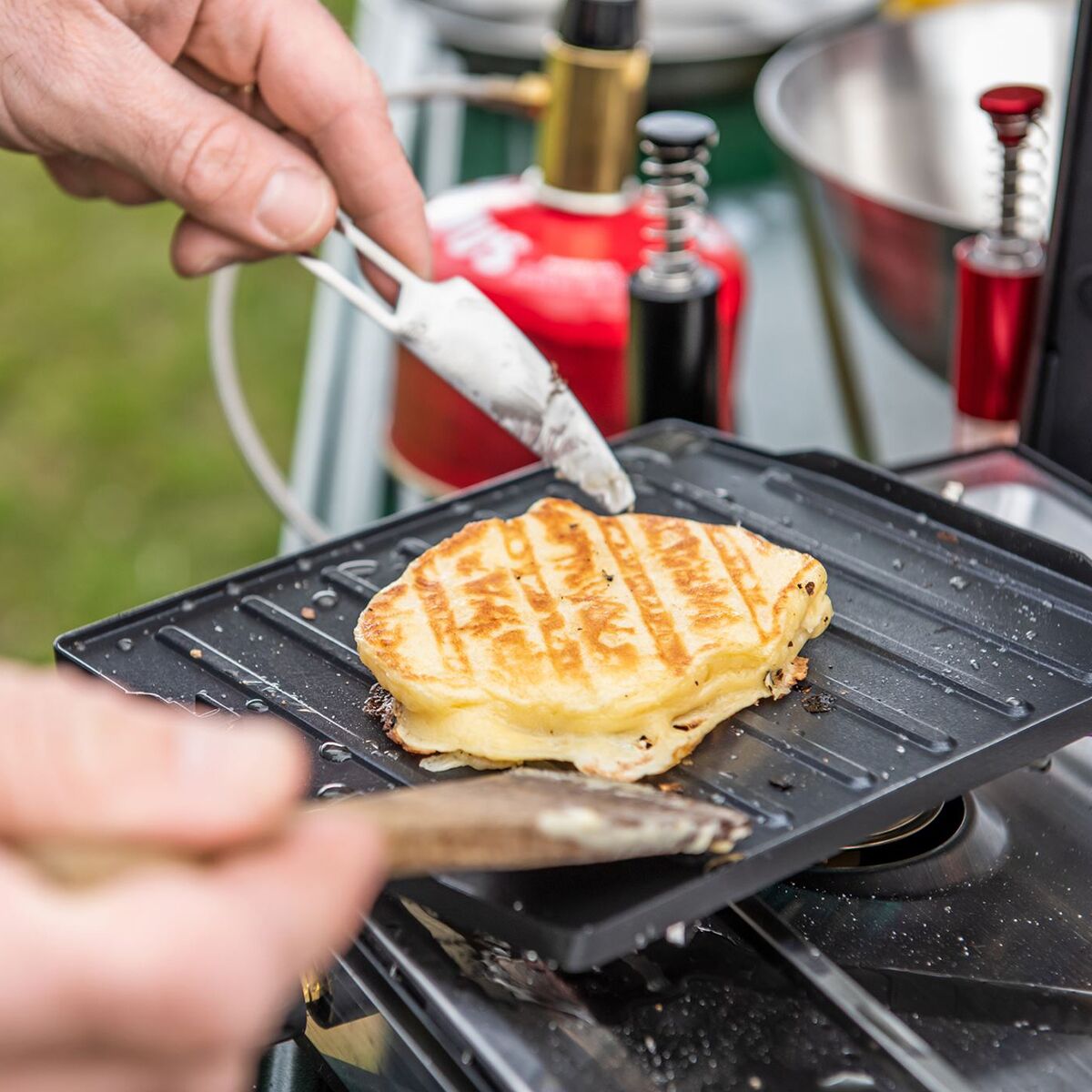 Primus CampFire Griddle Plate Hike & Camp