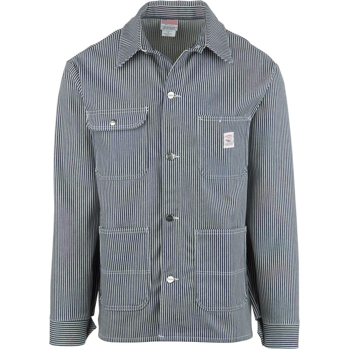 Pointer Brand Hickory Stripe Chore Coat Men's Clothing