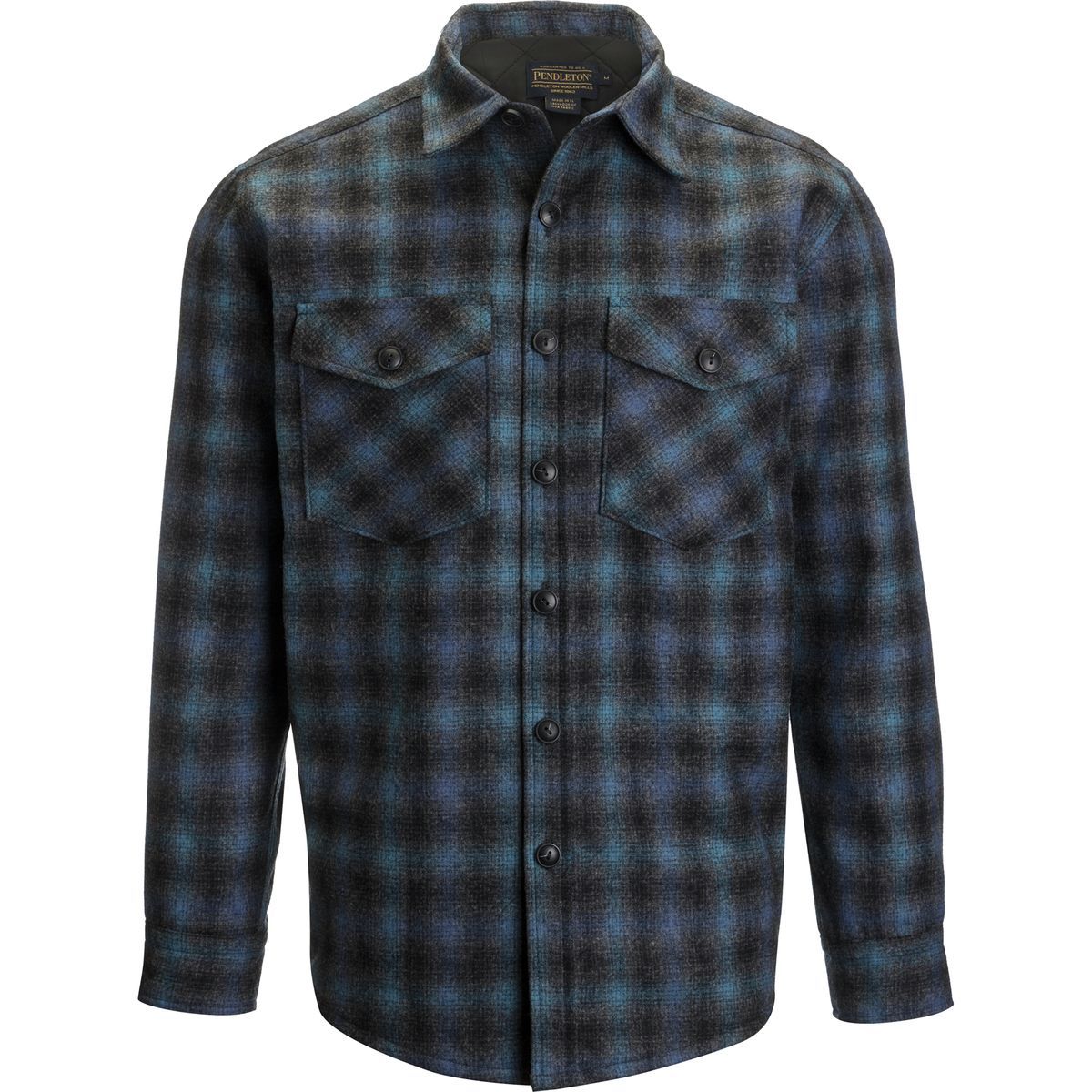Pendleton Quilted CPO in Wool Shirt Jacket Men's Clothing