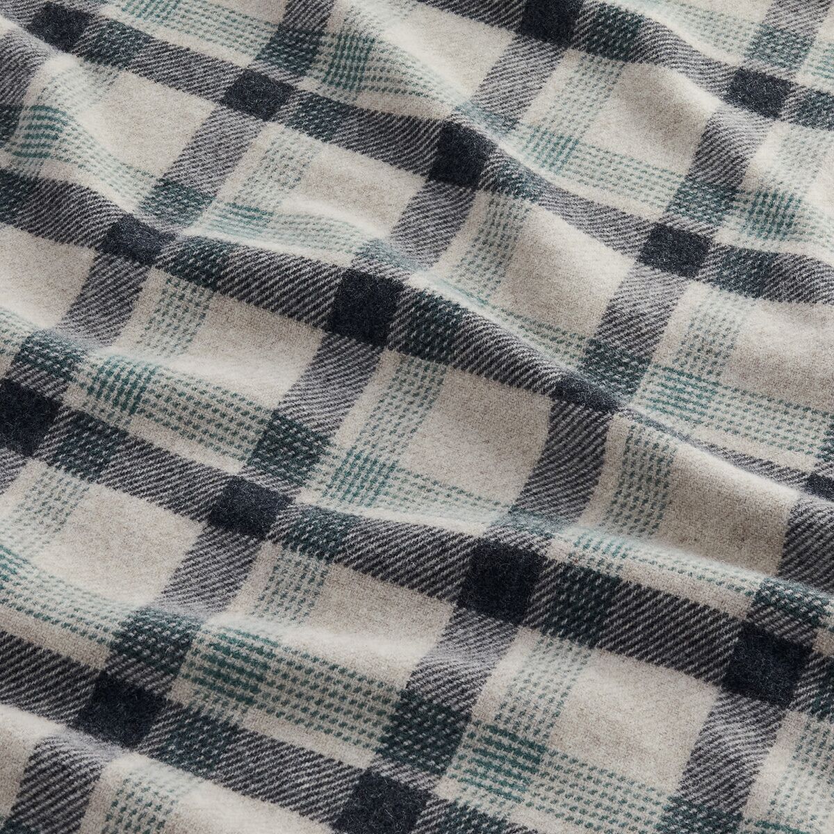 Pendleton Eco-Wise Wool Washable Fringe Throw Blanket