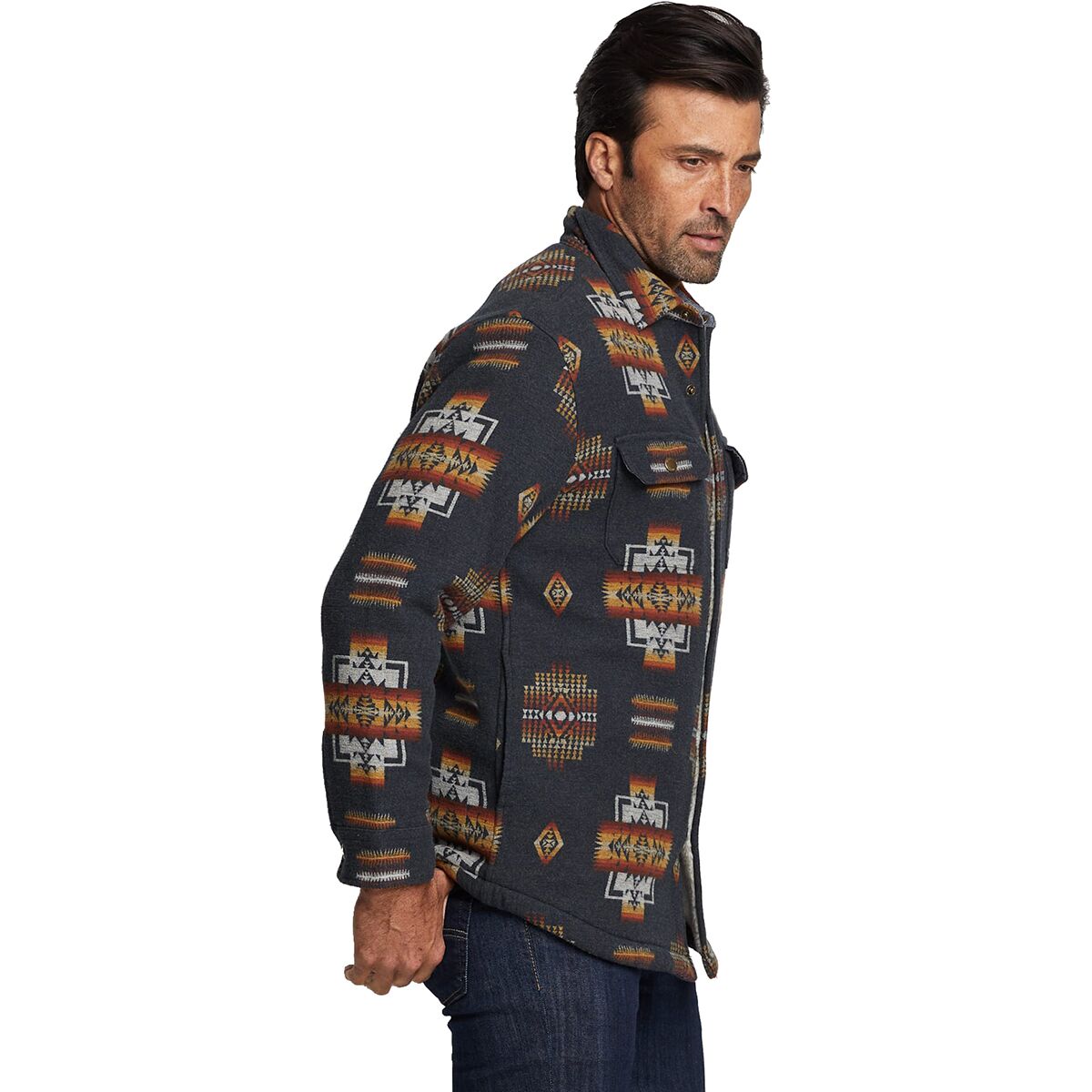Pendleton Sherpa Lined Shirt Jacket Men's Clothing