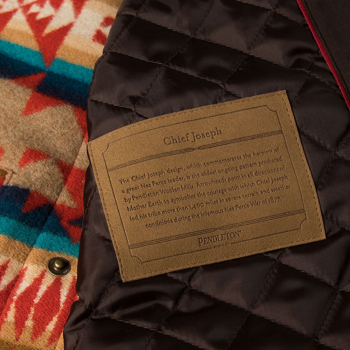 Pendleton Quilted Snap Vest Men's Clothing