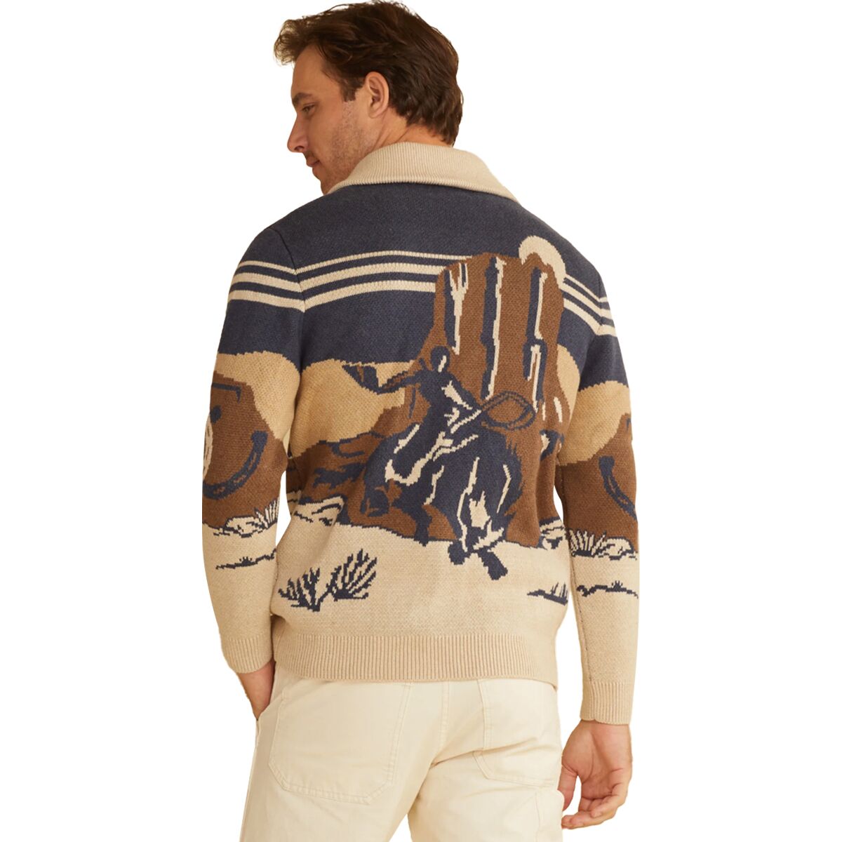 Pendleton Desert Rider Cotton Cardigan Men's Clothing