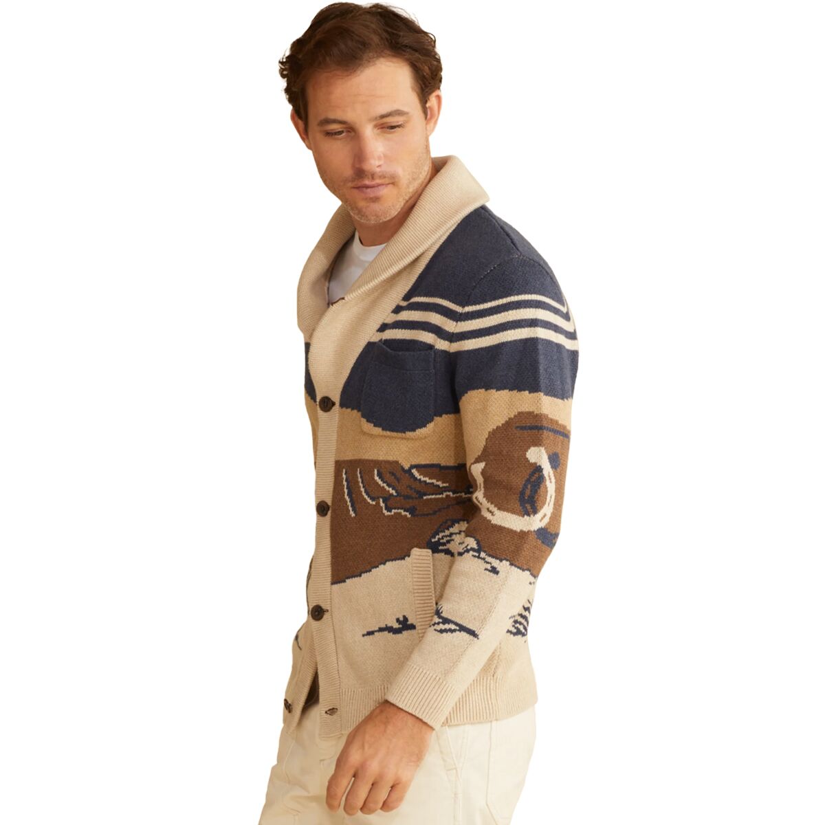 Pendleton Desert Rider Cotton Cardigan Men's Clothing
