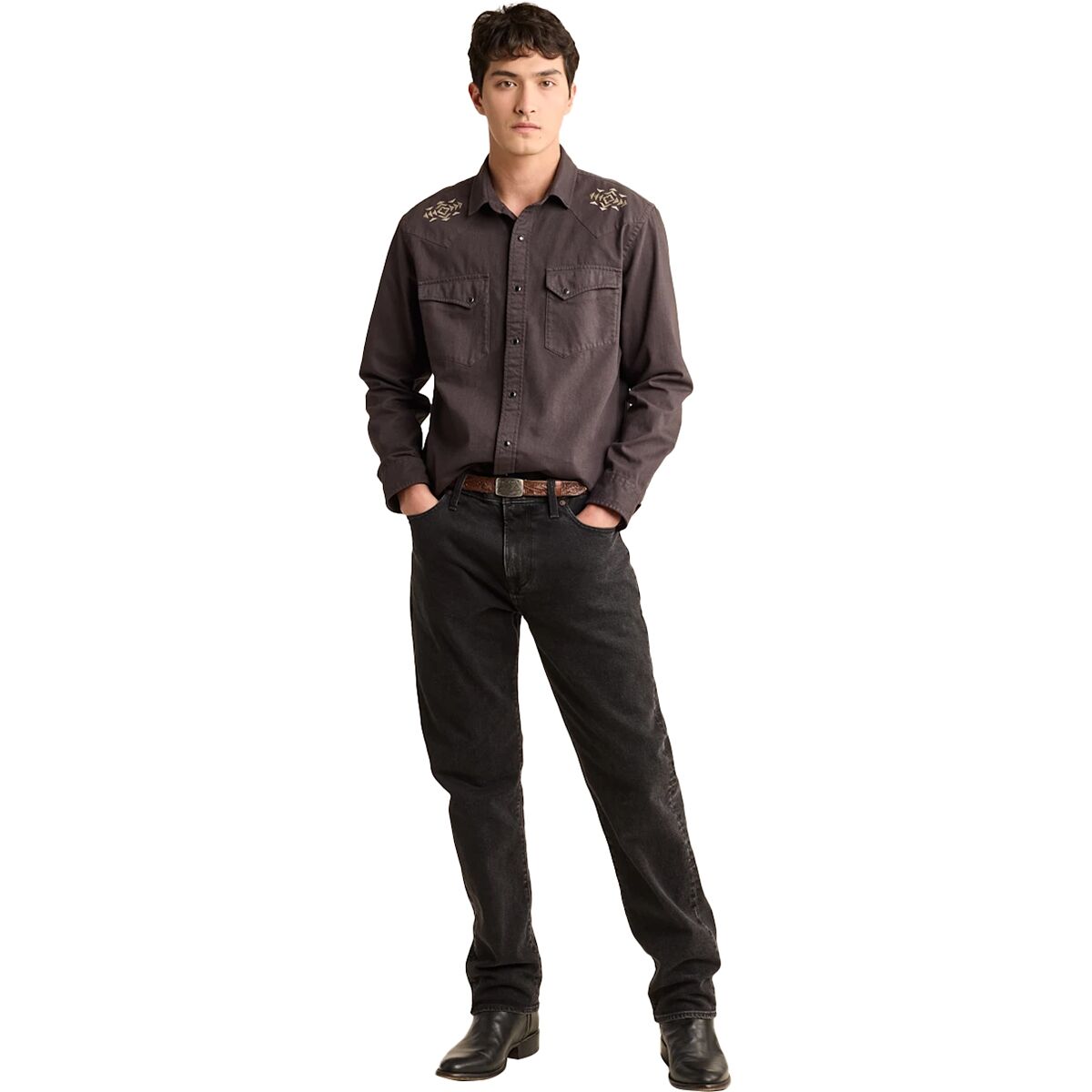 Pendleton Chandler Embroidered Denim Shirt - Men´s