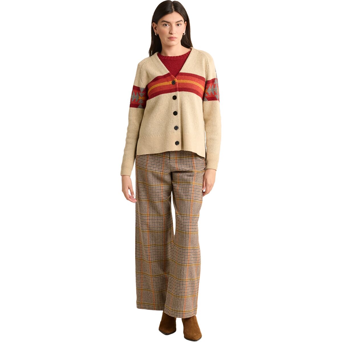 Pendleton Oversized Graphic Cardigan - Women´s