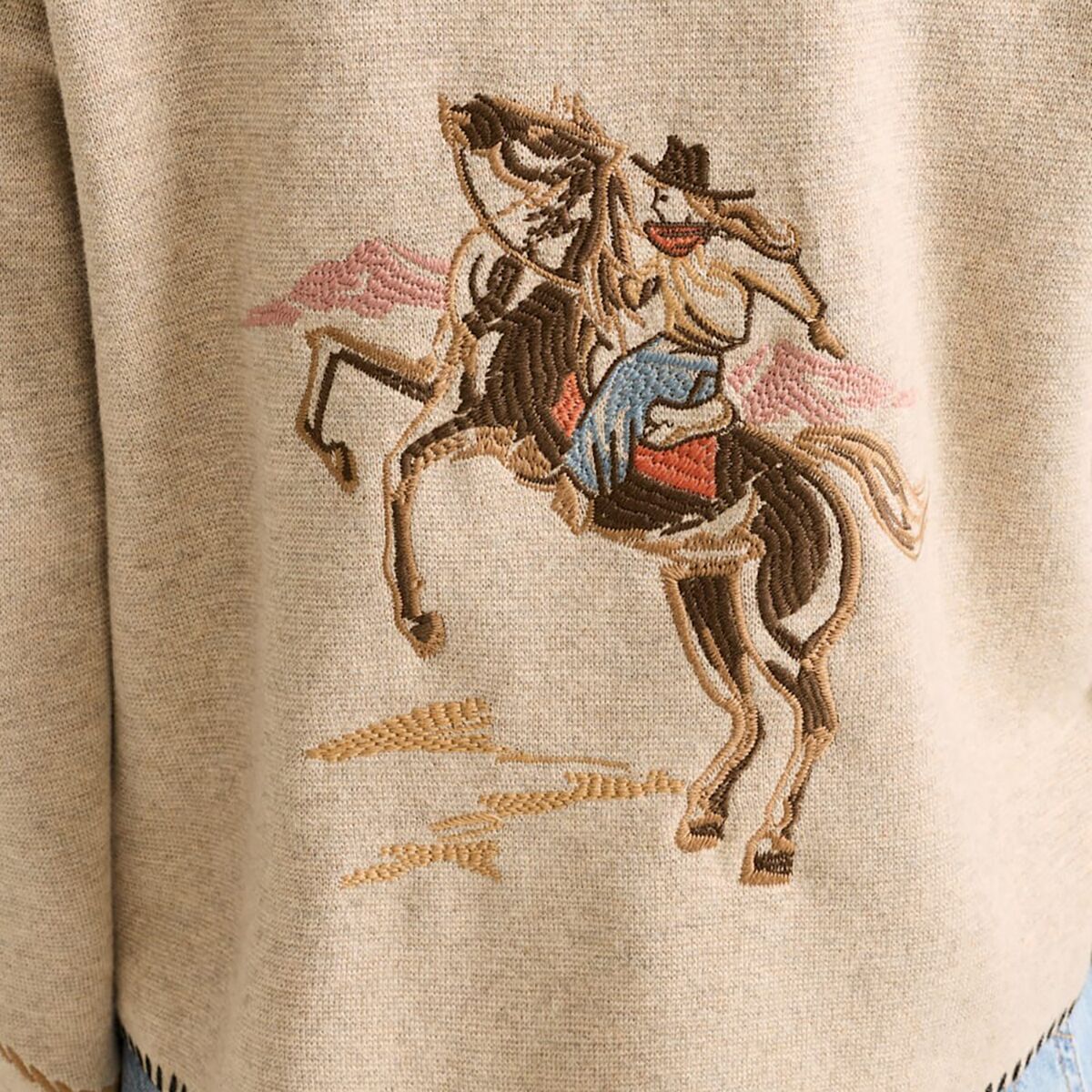 Женский кардиган Pendleton Souvenir, цвет: Натуральный, вариант 1 — фото 4