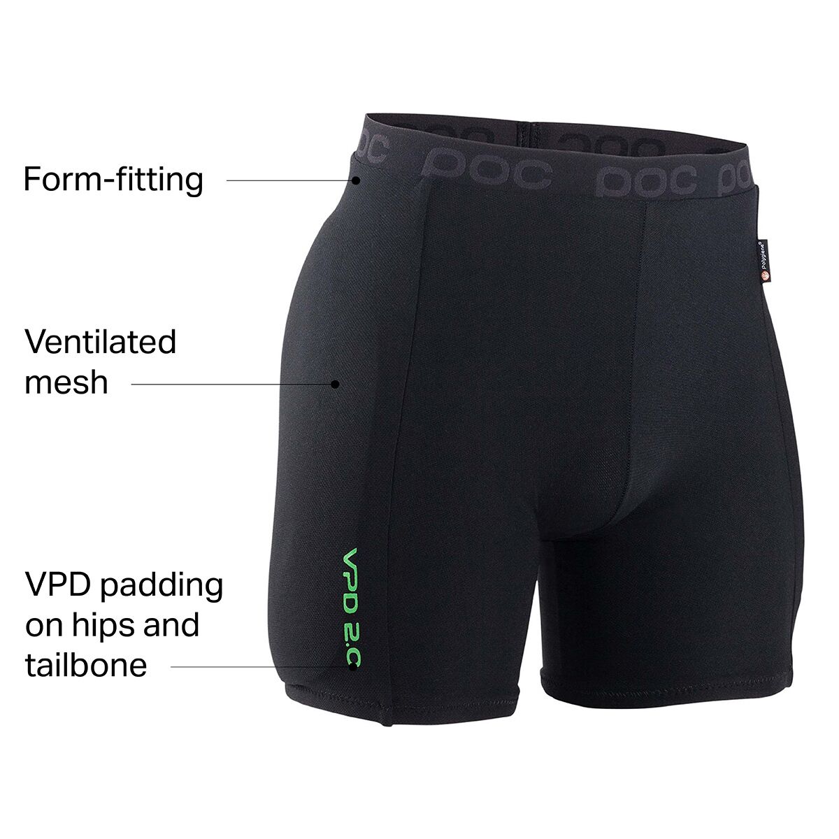 BOSS - Short doublé BOSS x ASSOS avec empiècements au niveau des