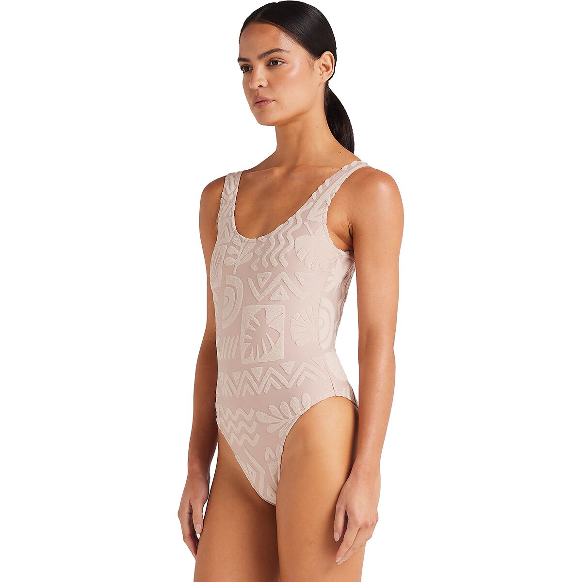 Poolside Paradiso Mai Tai Scoop One-Piece Swimsuit -...