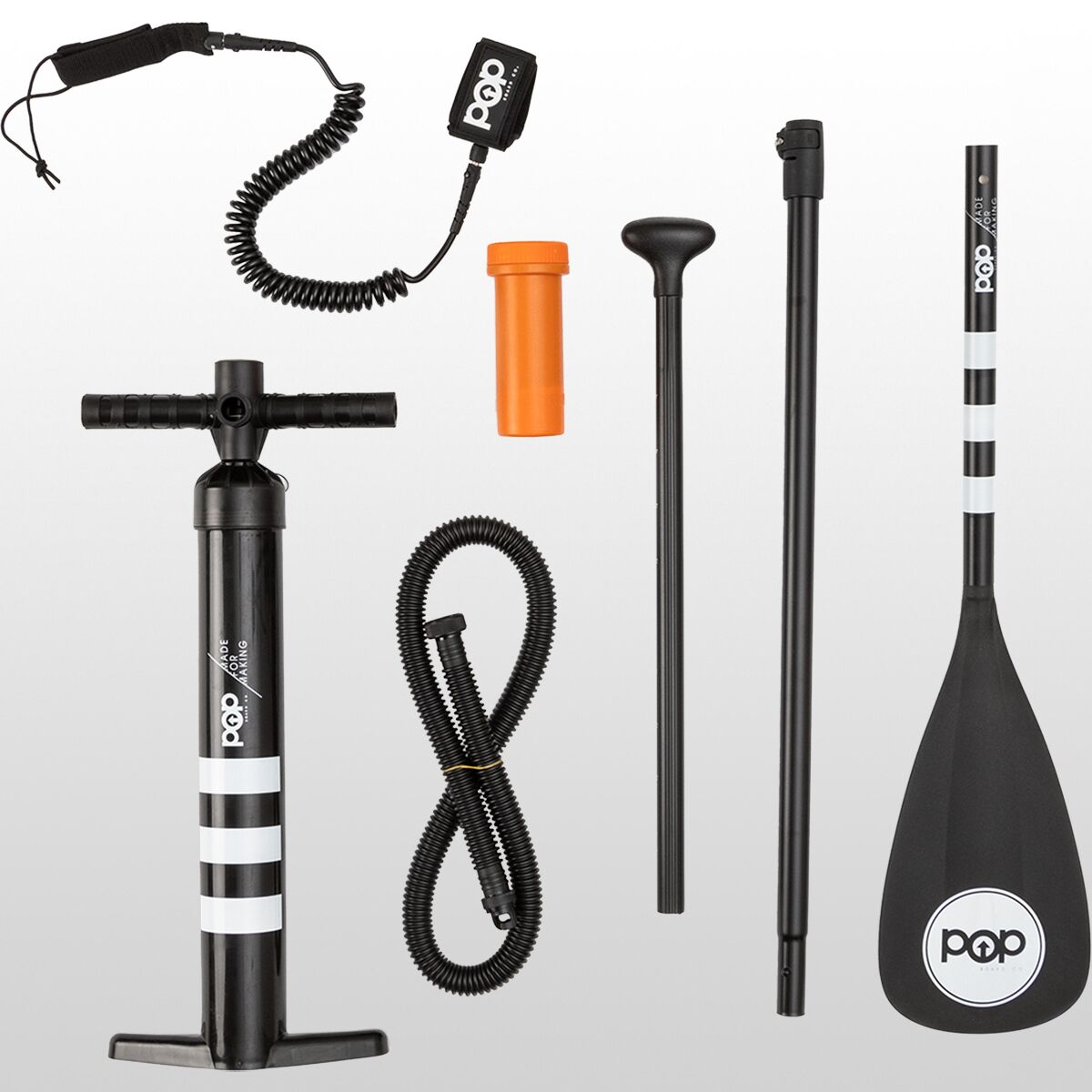 POP Paddleboards Backcountry LE Inflatable StandUp Paddleboard Paddle