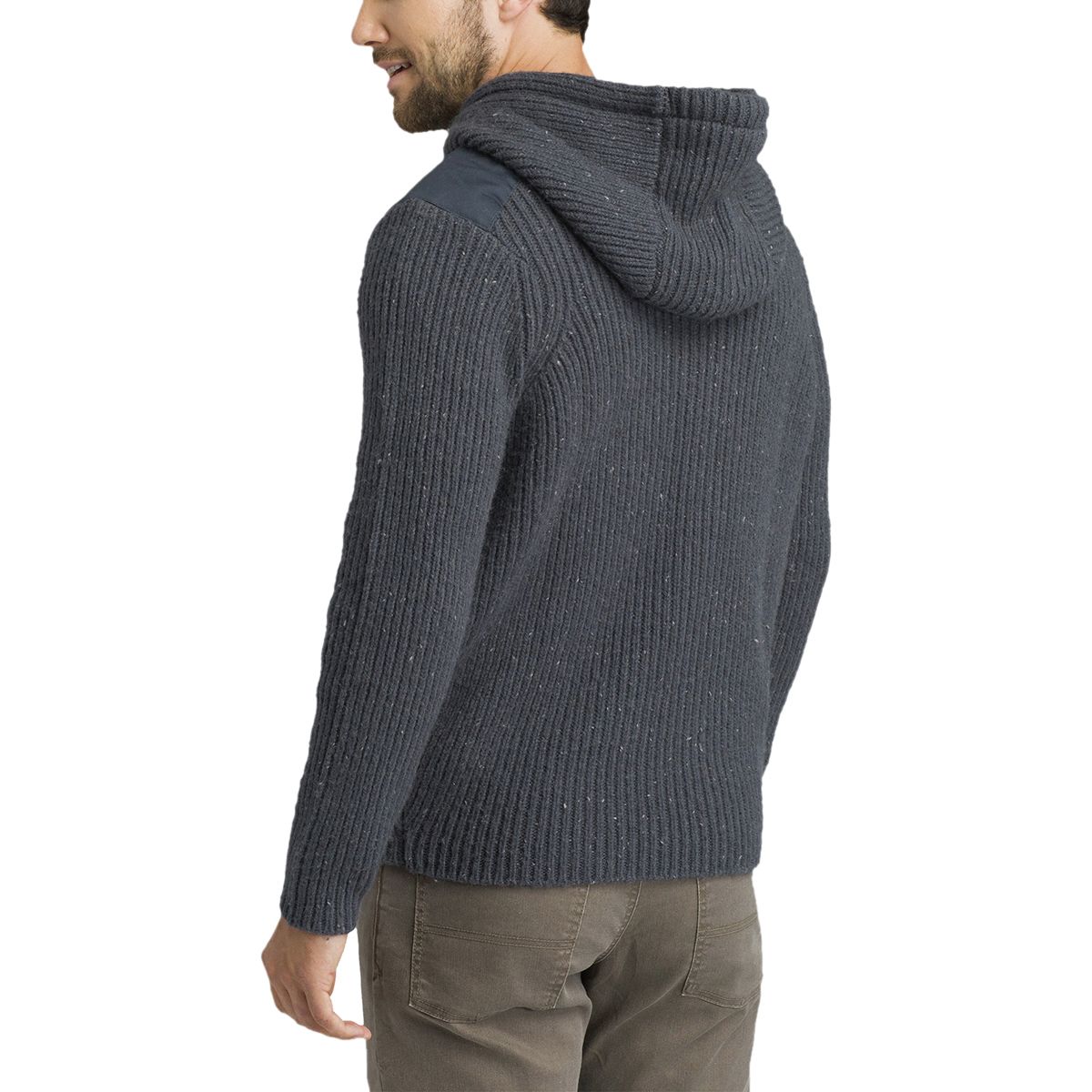 Prana Henley Hooded Sweater - Men's | Backcountry.com