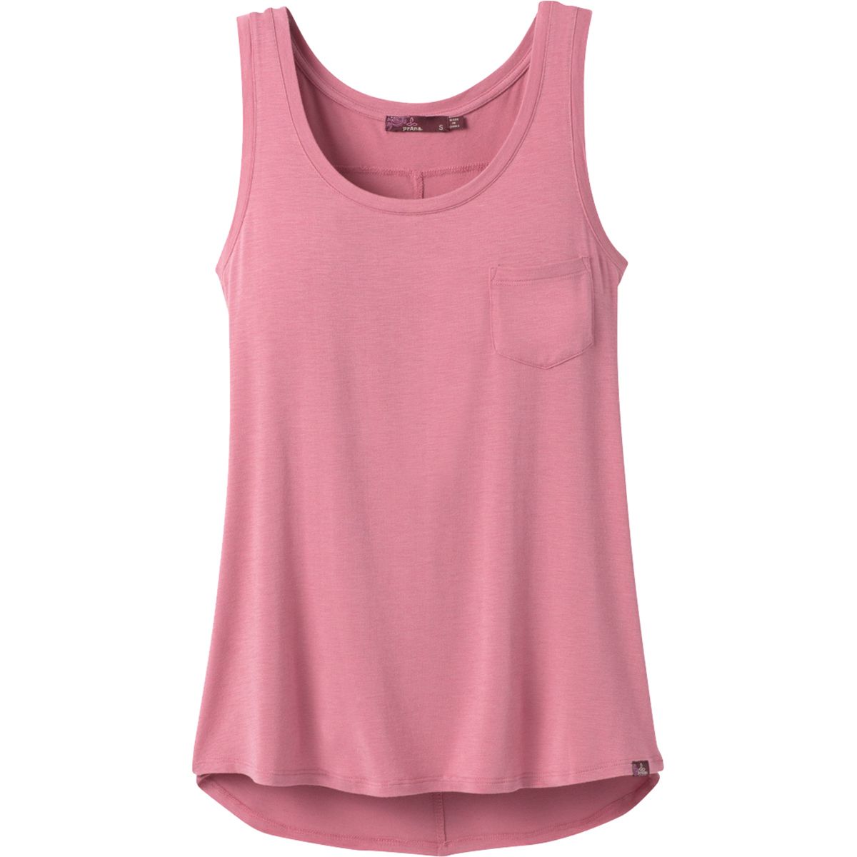Khanomak Women's Cropped Scoop Neck Tank Top - Soft Cotton/Spandex Basic For Summer & Workouts - View #6