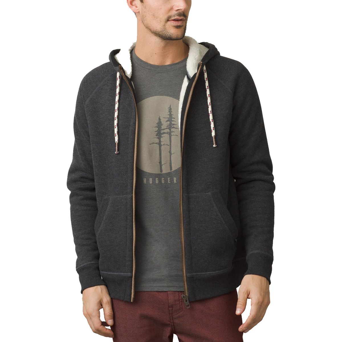 Prana Lifestyle Lined FullZip Hoodie Men's