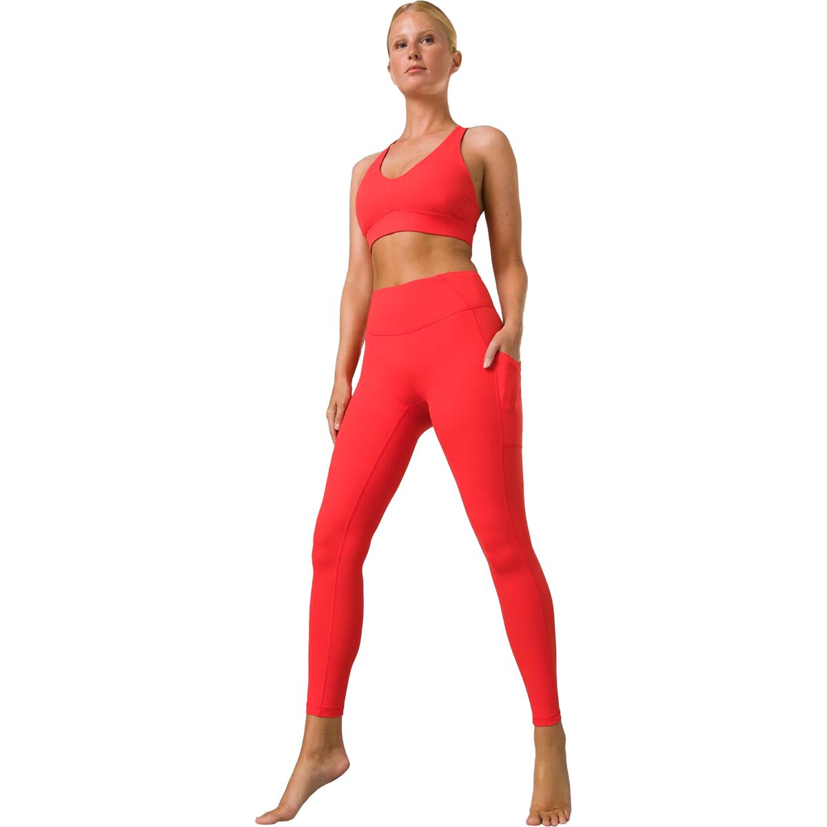 Prana Electa Legging Donna - Vita Alta, Nylon Riciclato, Con Tasca Nascosta (Bluesign)