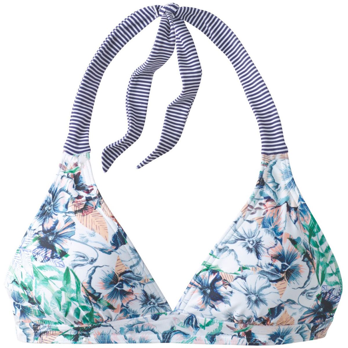 Haut De Bikini PRANA Azra Halter Neuf Avec étiquette, Taille XL, Vert Cargo, Sportif