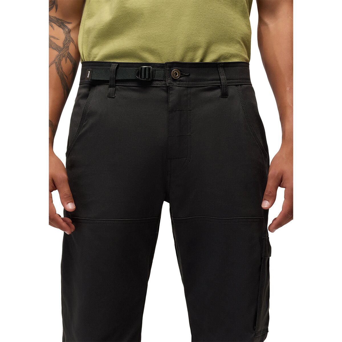 Мужские брюки prAna Stretch Zion Pant, цвет: Чёрный — фото 2