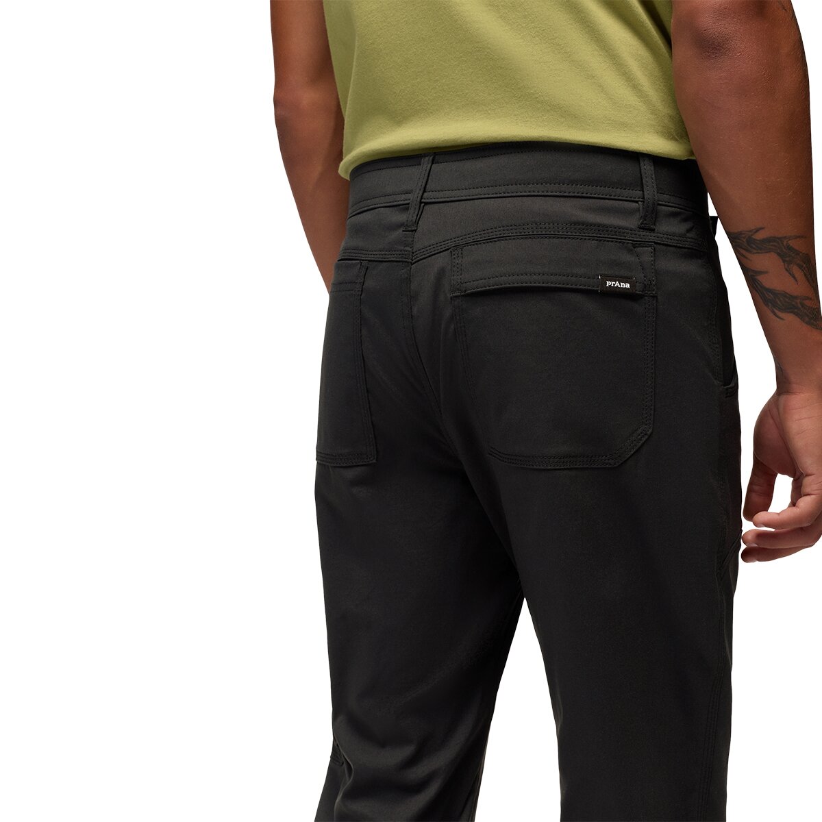 Мужские брюки prAna Stretch Zion Pant, цвет: Чёрный — фото 5