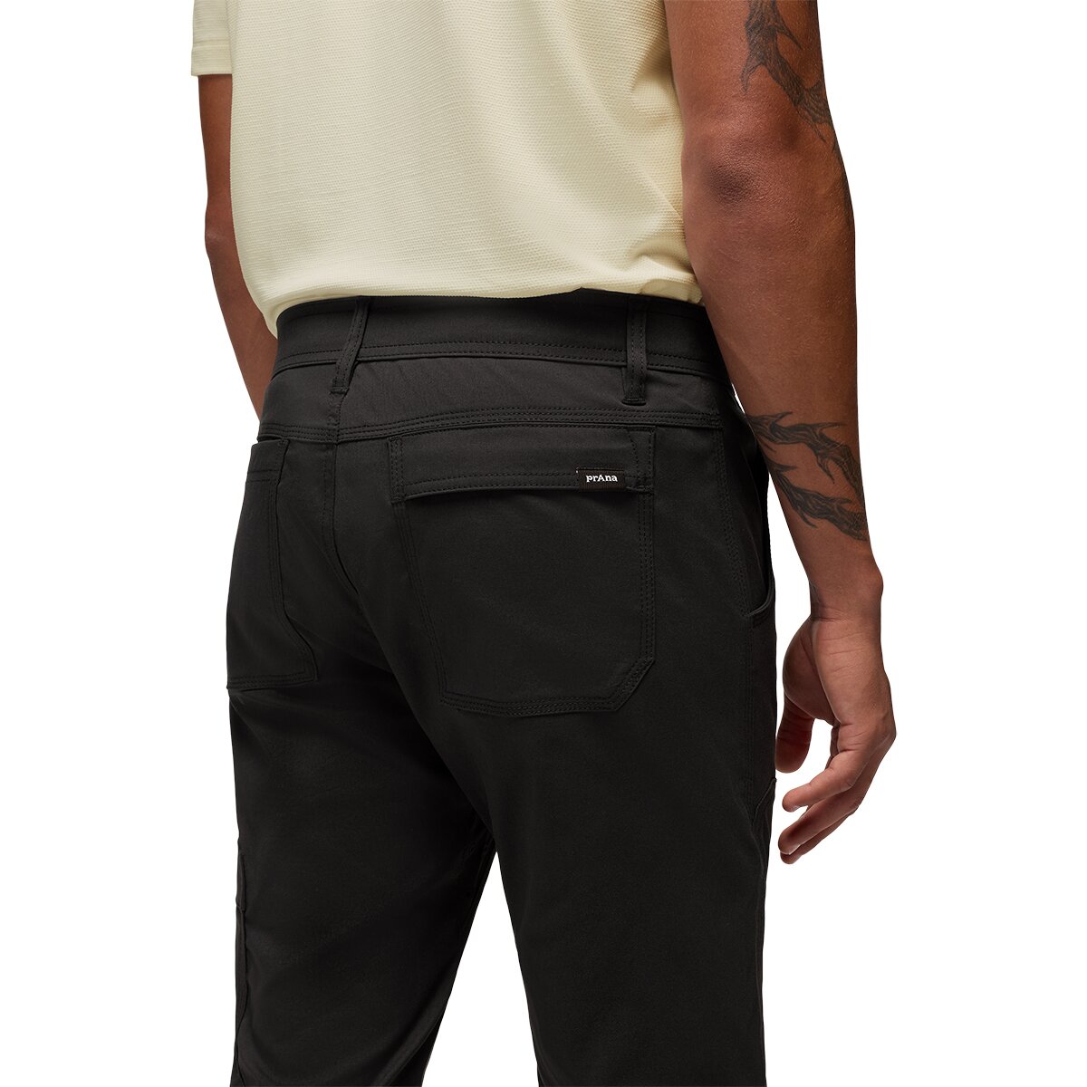 Мужские брюки prAna Stretch Zion Slim Straight Pant, цвет: Чёрный — фото 5