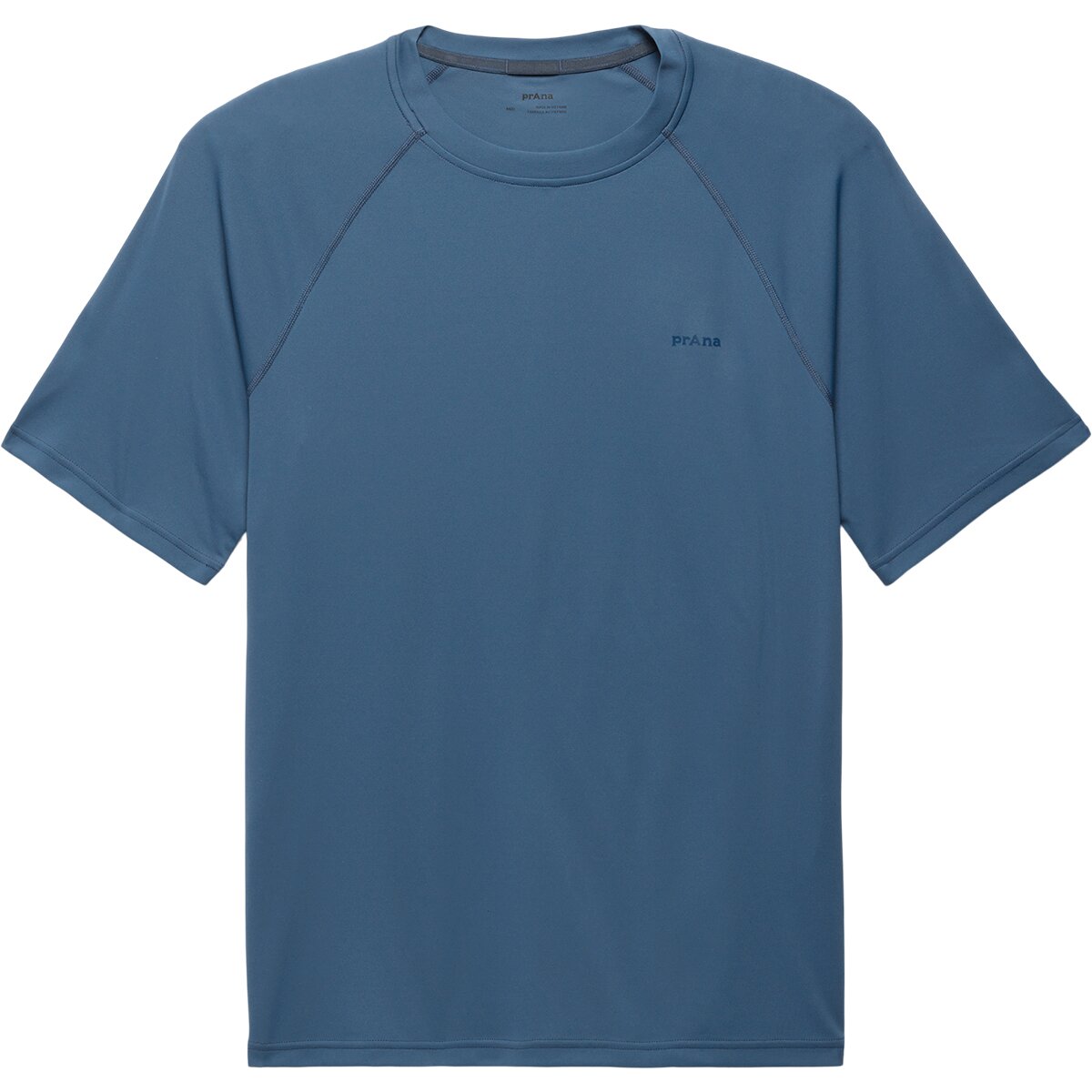 Мужские брюки prAna Sol Shade Short-Sleeve Crew, цвет: Синий — фото 4