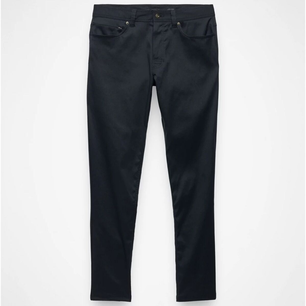 Мужские брюки prAna Stretch Zion 5-Pocket Slim Pant, цвет: Чёрный — фото 2