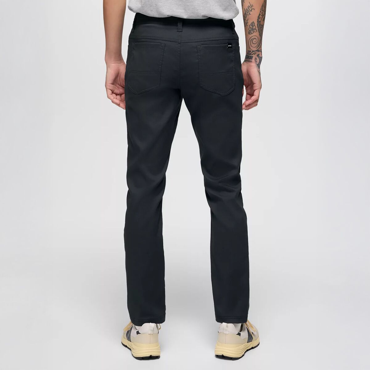 Мужские брюки prAna Stretch Zion 5-Pocket Slim Pant, цвет: Чёрный — фото 3