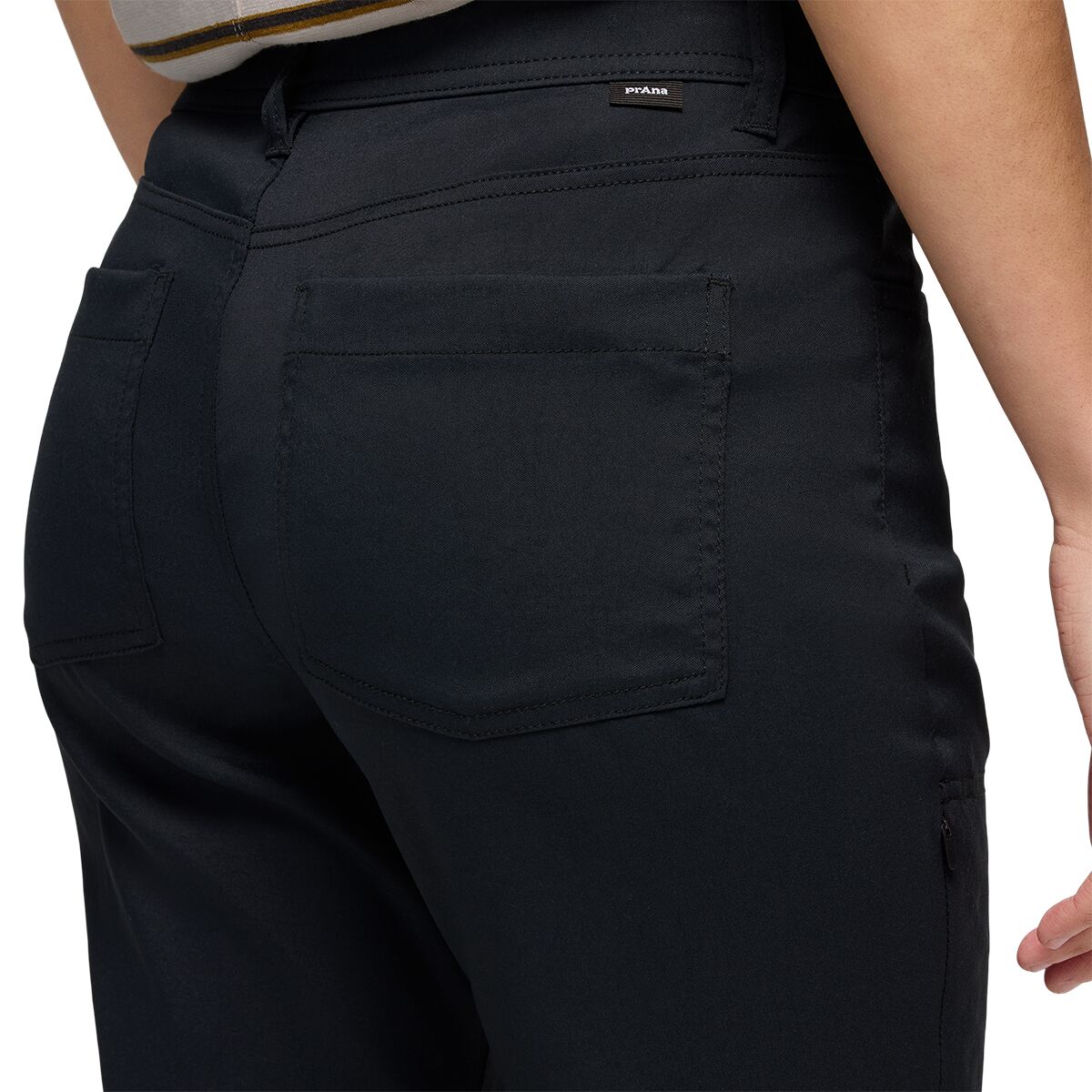 Женские брюки prAna Stretch Zion Halle Pant, цвет: Чёрный — фото 12