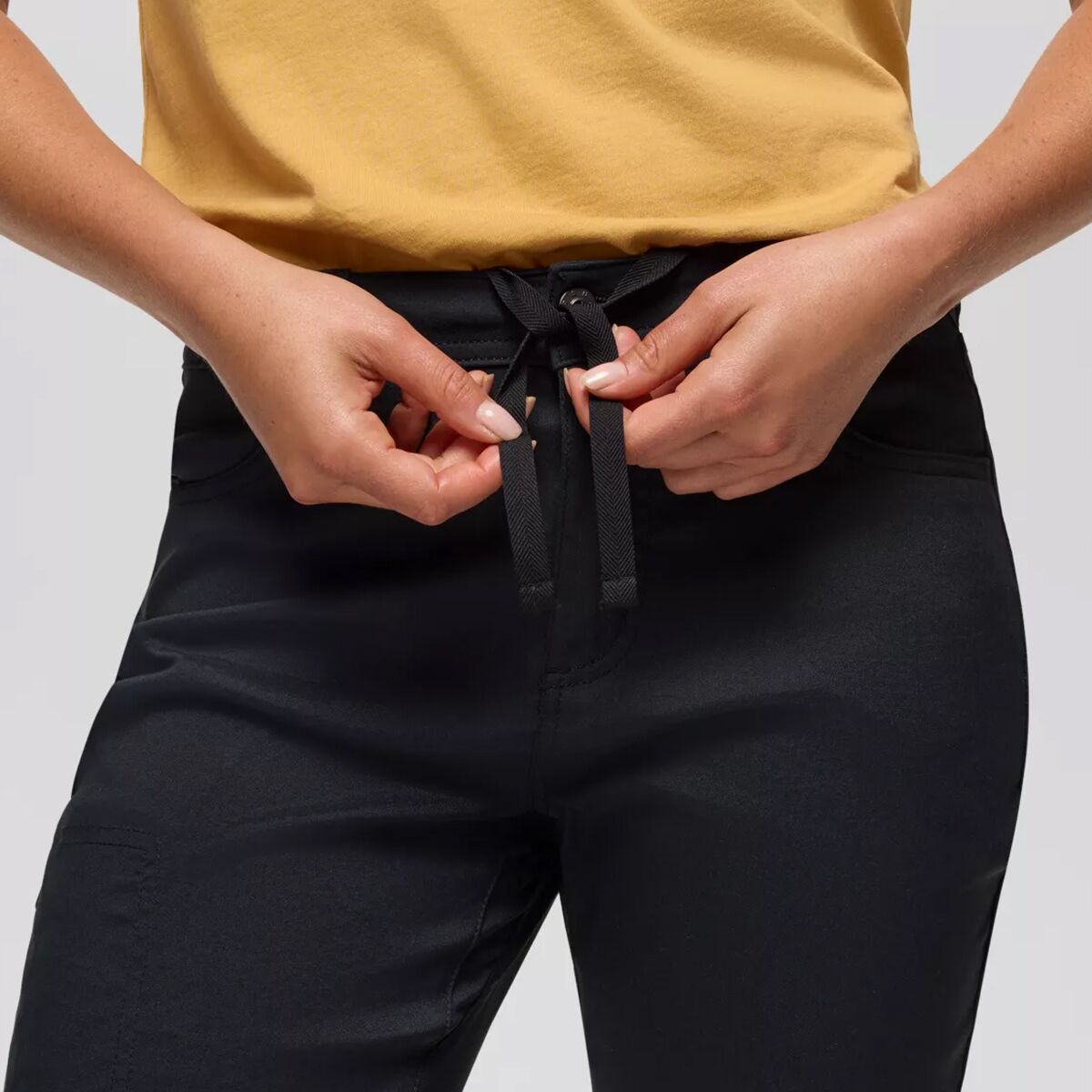 Женские брюки prAna Stretch Zion Halle Pant, цвет: Чёрный — фото 3