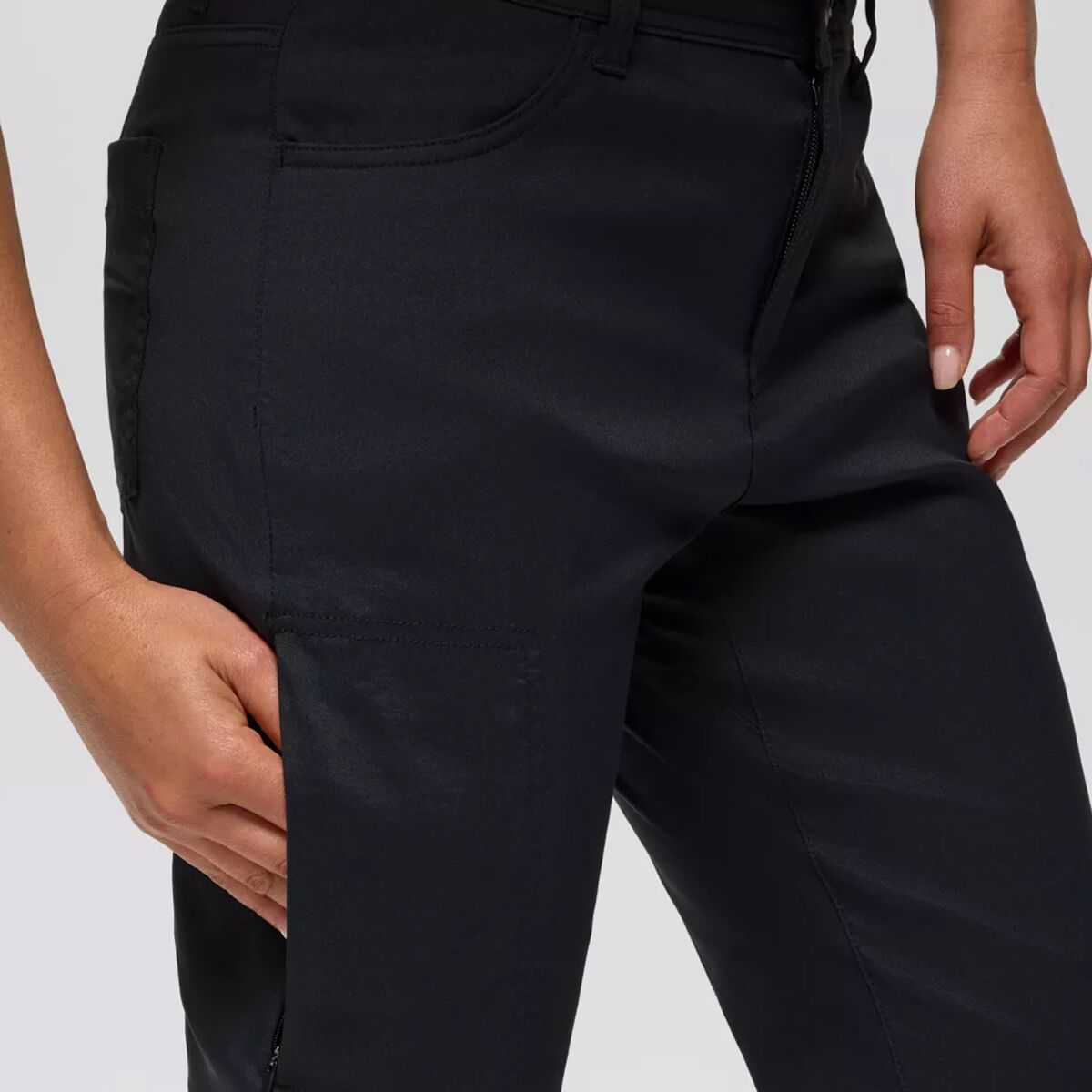 Женские брюки prAna Stretch Zion Halle Pant, цвет: Чёрный — фото 5
