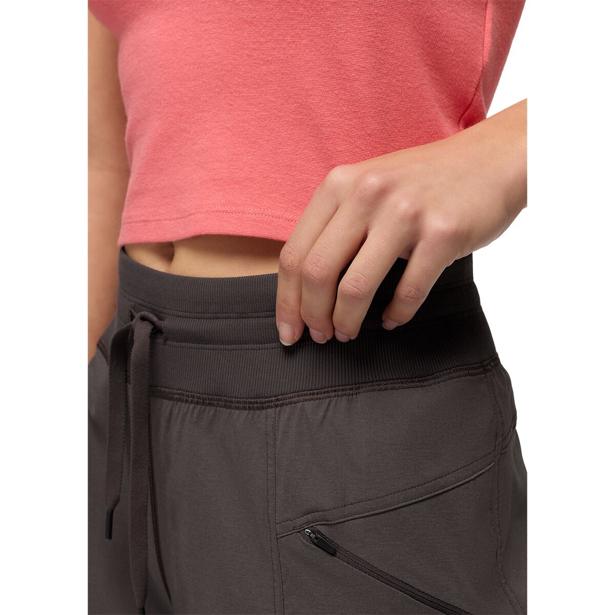 Женские брюки prAna Koen Wide Leg Pant, цвет: Basalt — фото 2