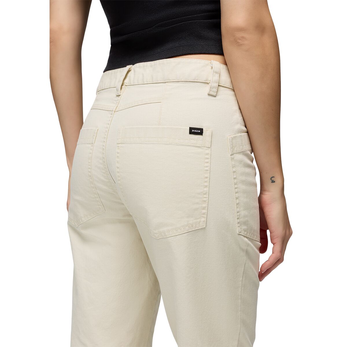 Женские брюки prAna Suton Straight Pant, цвет: Пляжный галечный — фото 3