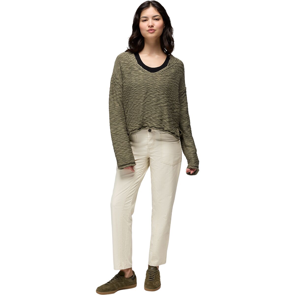 Женские брюки prAna Suton Straight Pant, цвет: Пляжный галечный — фото 6