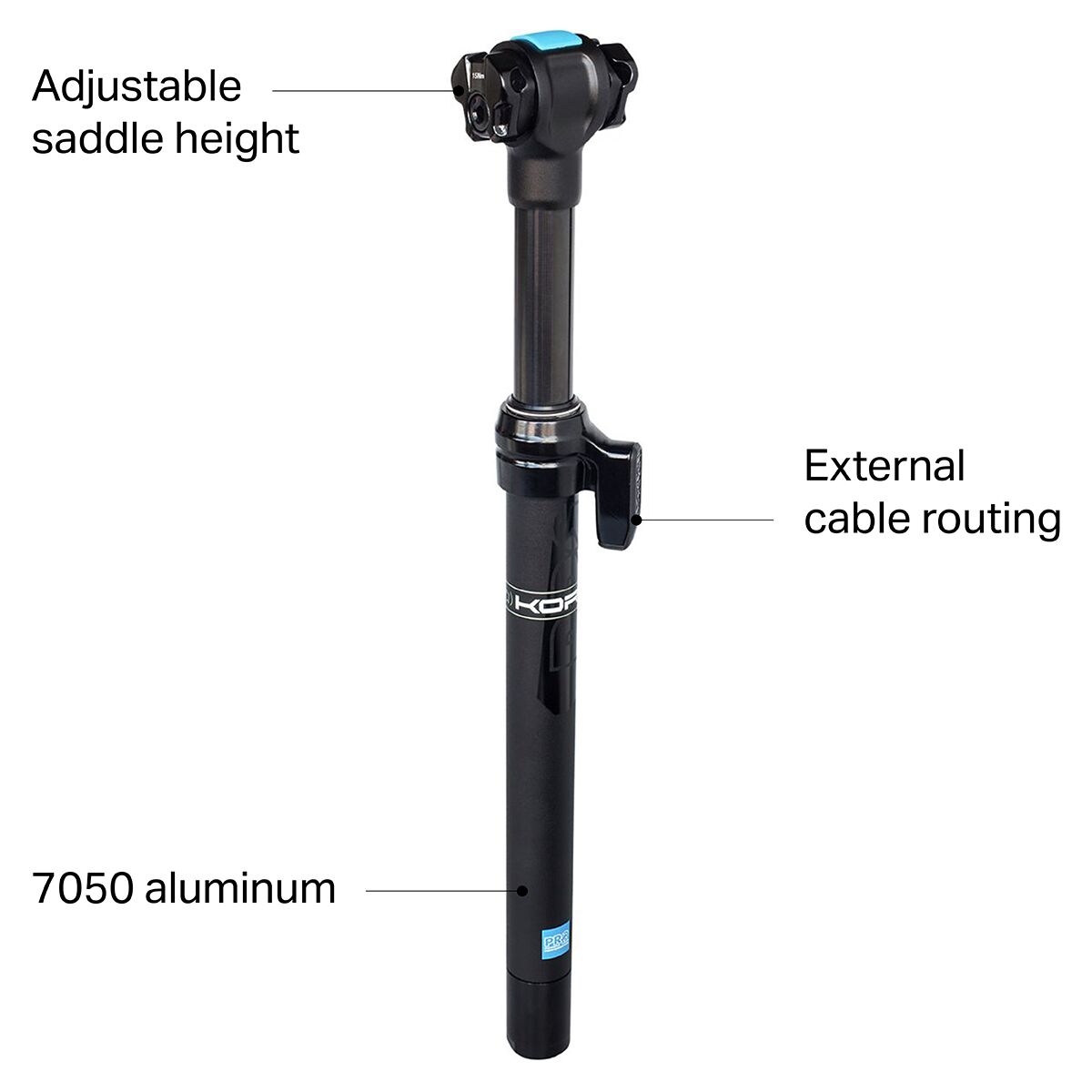 PRO Koryak Dropper Seatpost - External