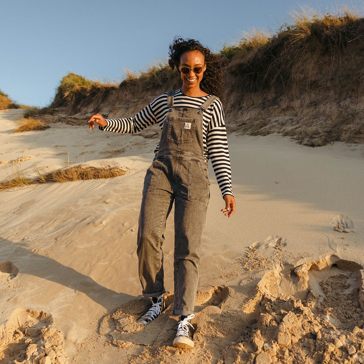 Passenger Panorama Striped Long-Sleeve T-Shirt -...