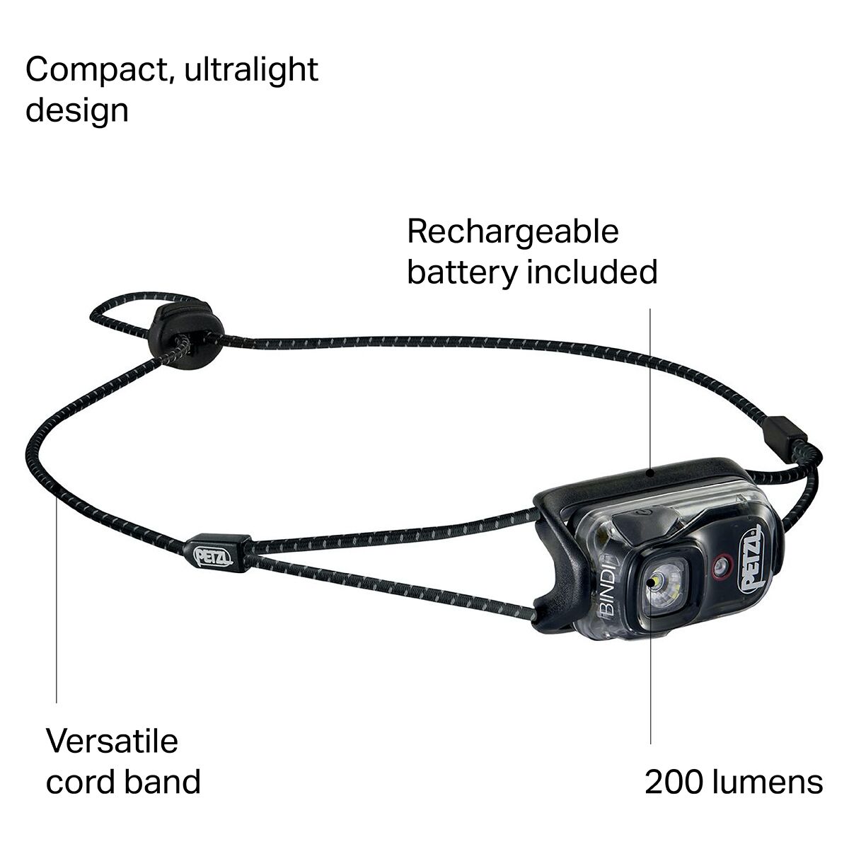 Petzl Bindi Ultralight Headlamp
