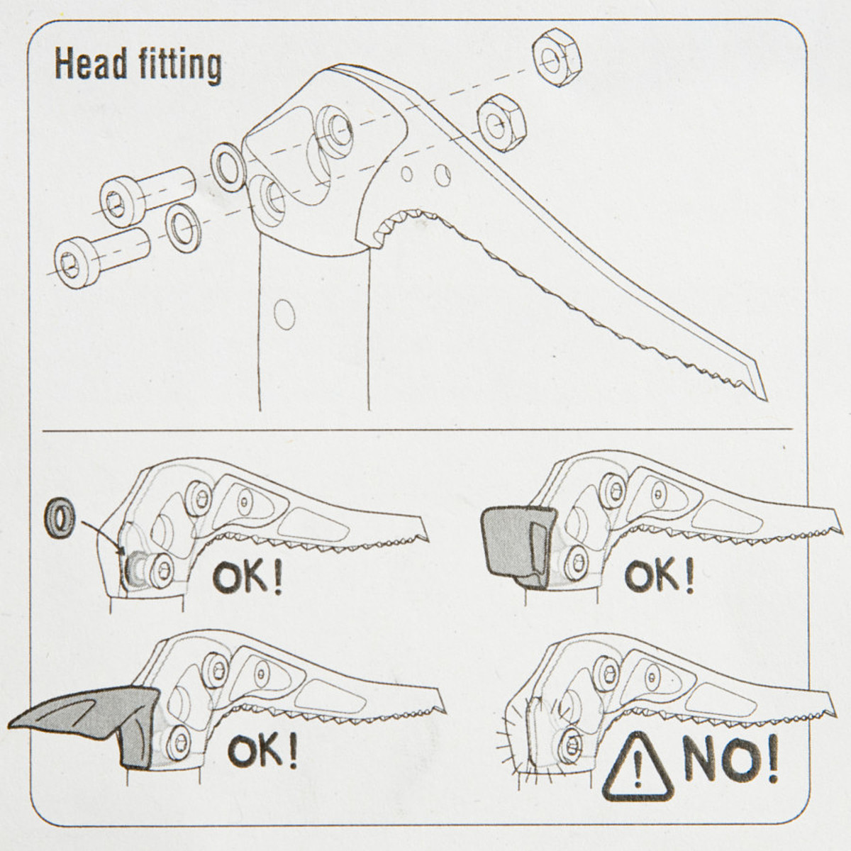 Petzl Hammer for Quark/Nomic/Ergo