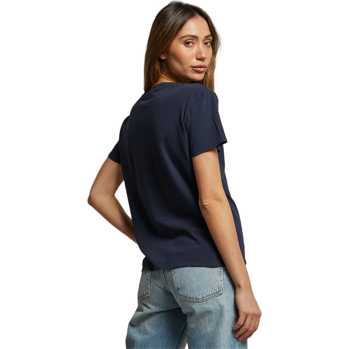 2 x Bonds Womens Core Crew Tee Cotton T-Shirt White