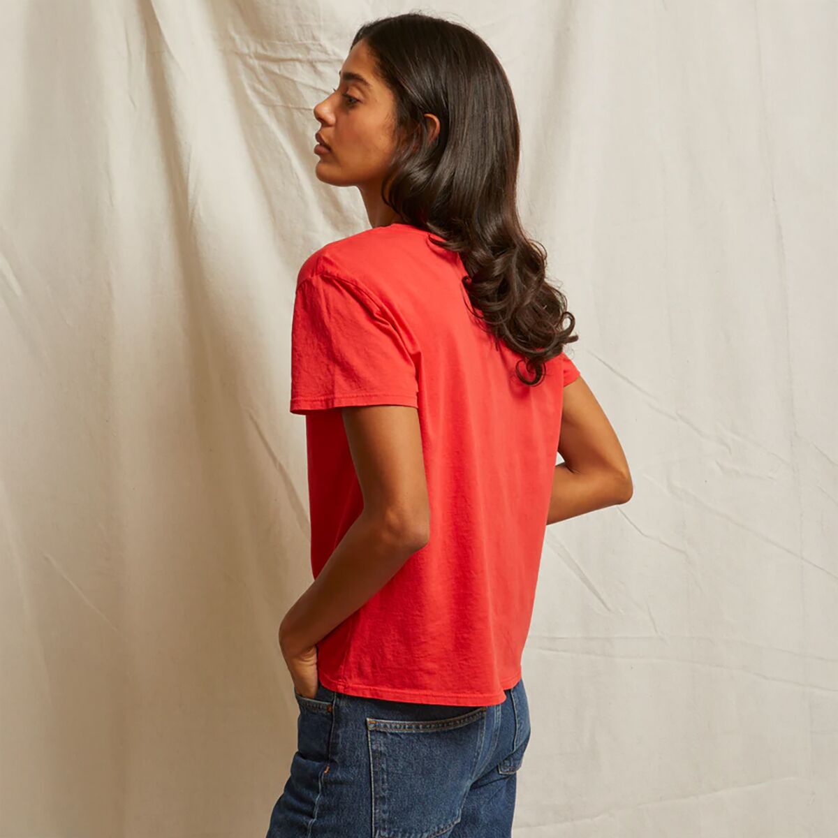 perfectwhitetee Cotton Boxy Crew T-Shirt - Women´s