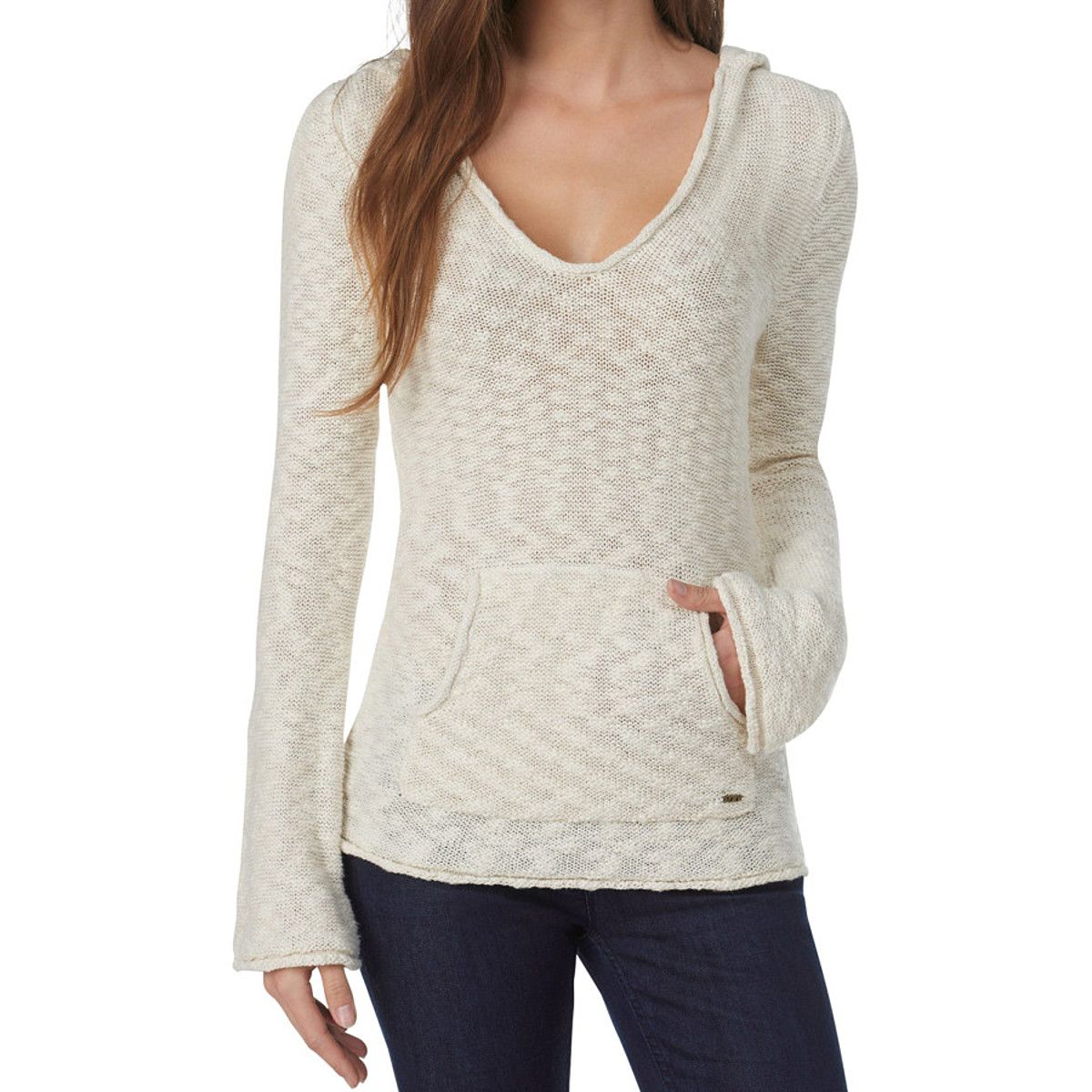 Roxy White Caps 3 Sweater Women's Clothing