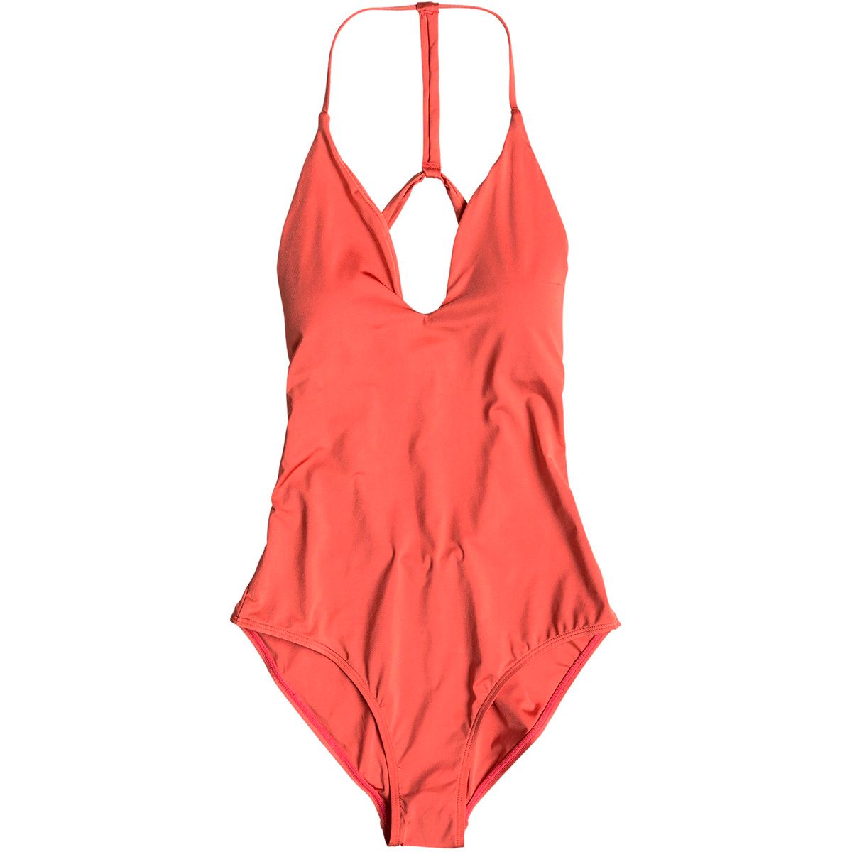 Roxy Wrapsody Deep V OnePiece Swimsuit Women's Clothing