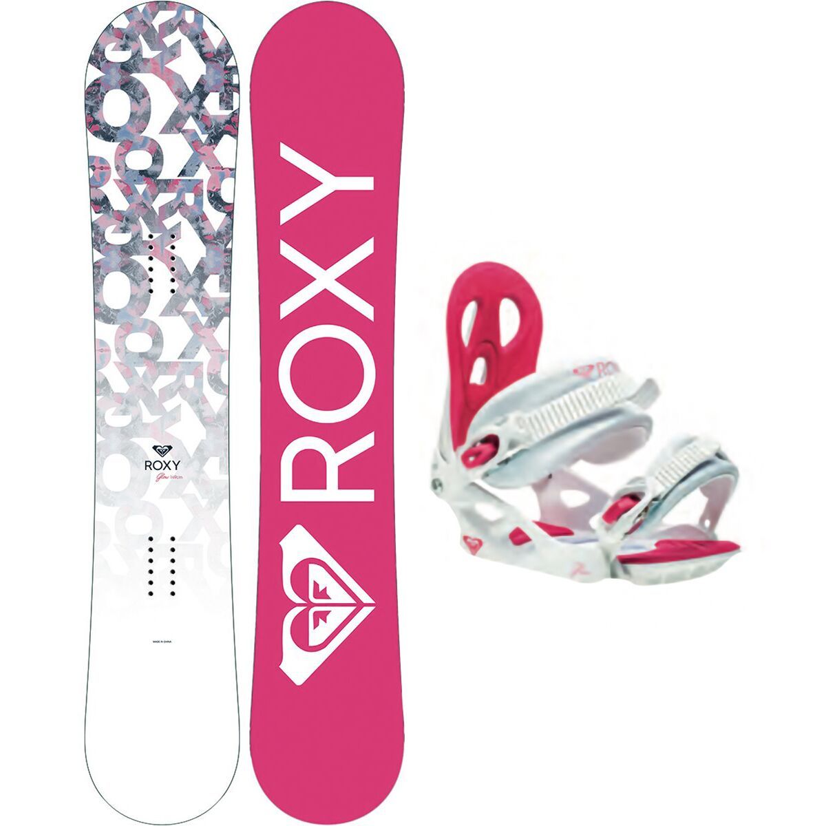 Roxy Glow Board Snowboard Package Snowboard