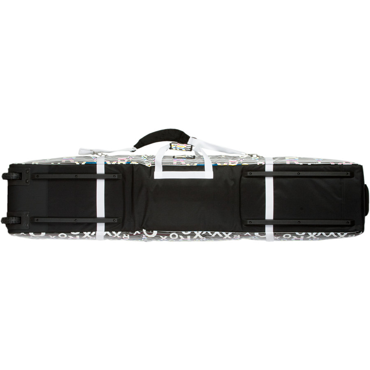 Roxy Stripes Rolling Ski Bag Women's Ski