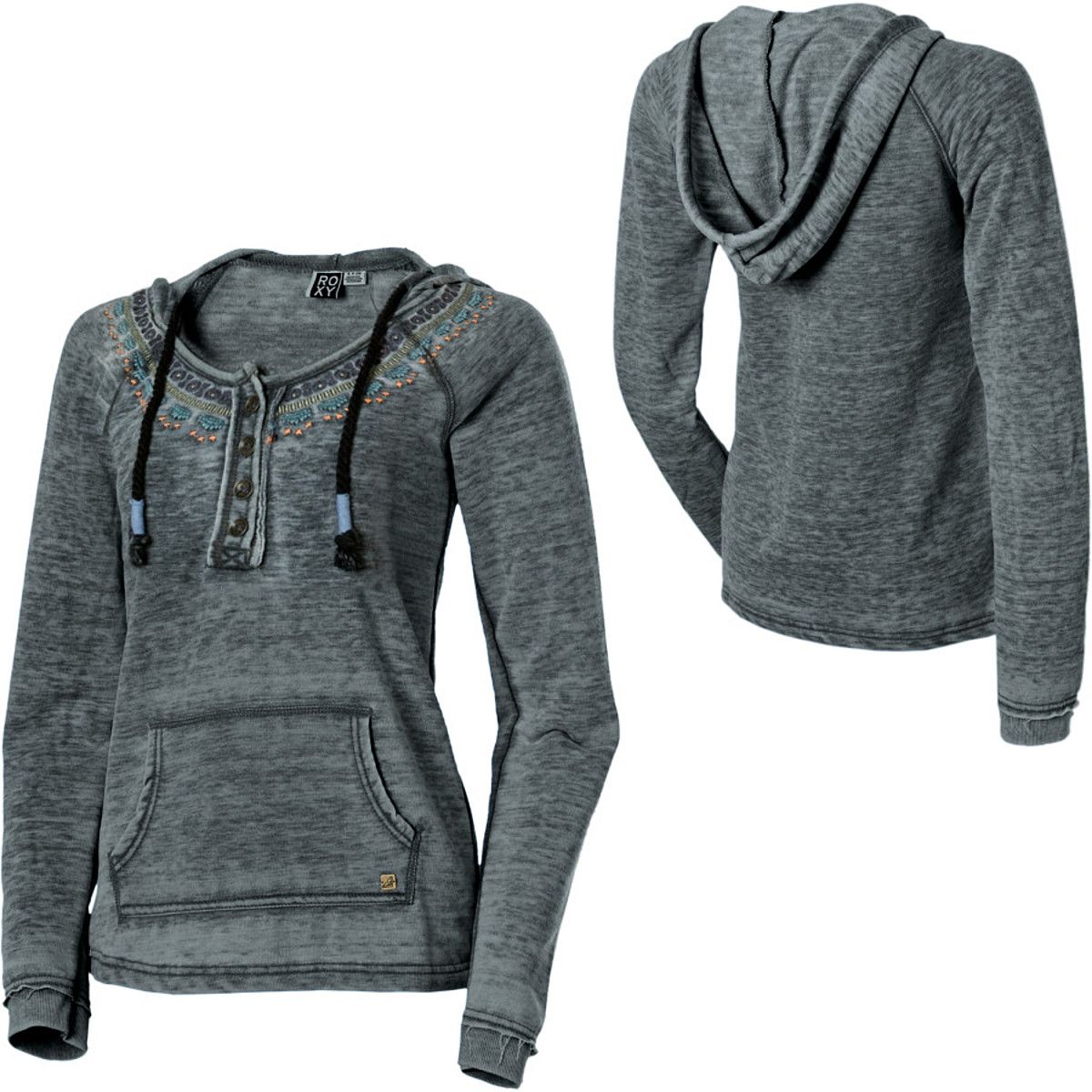 Roxy Theme Party Hooded Pullover Sweatshirt Women's Clothing