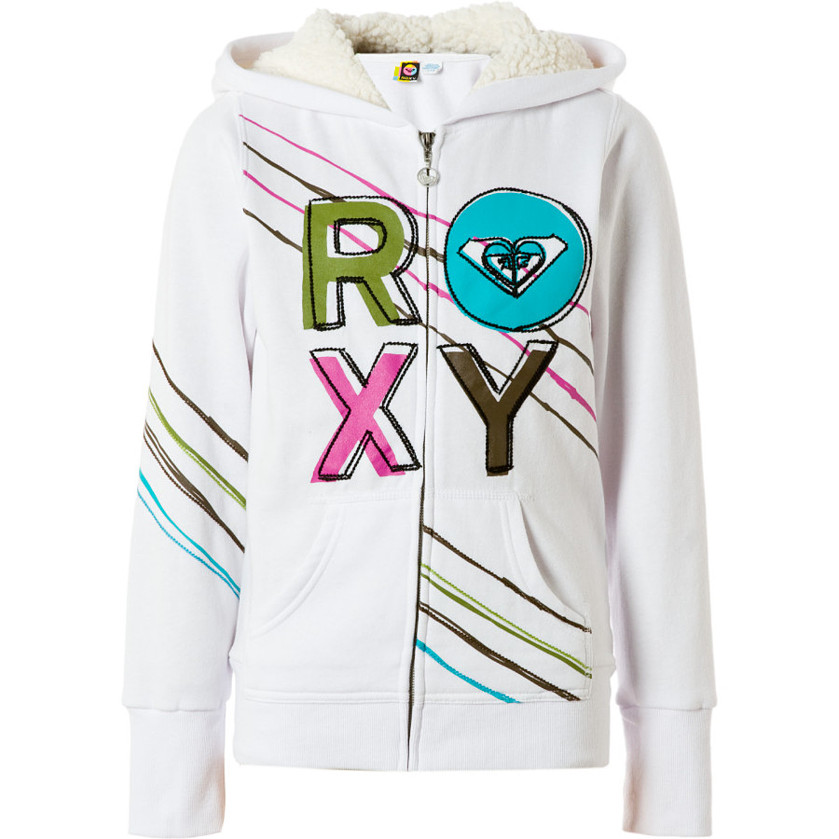 Roxy Graham Cracker Hooded Sweatshirt Girls' Kids