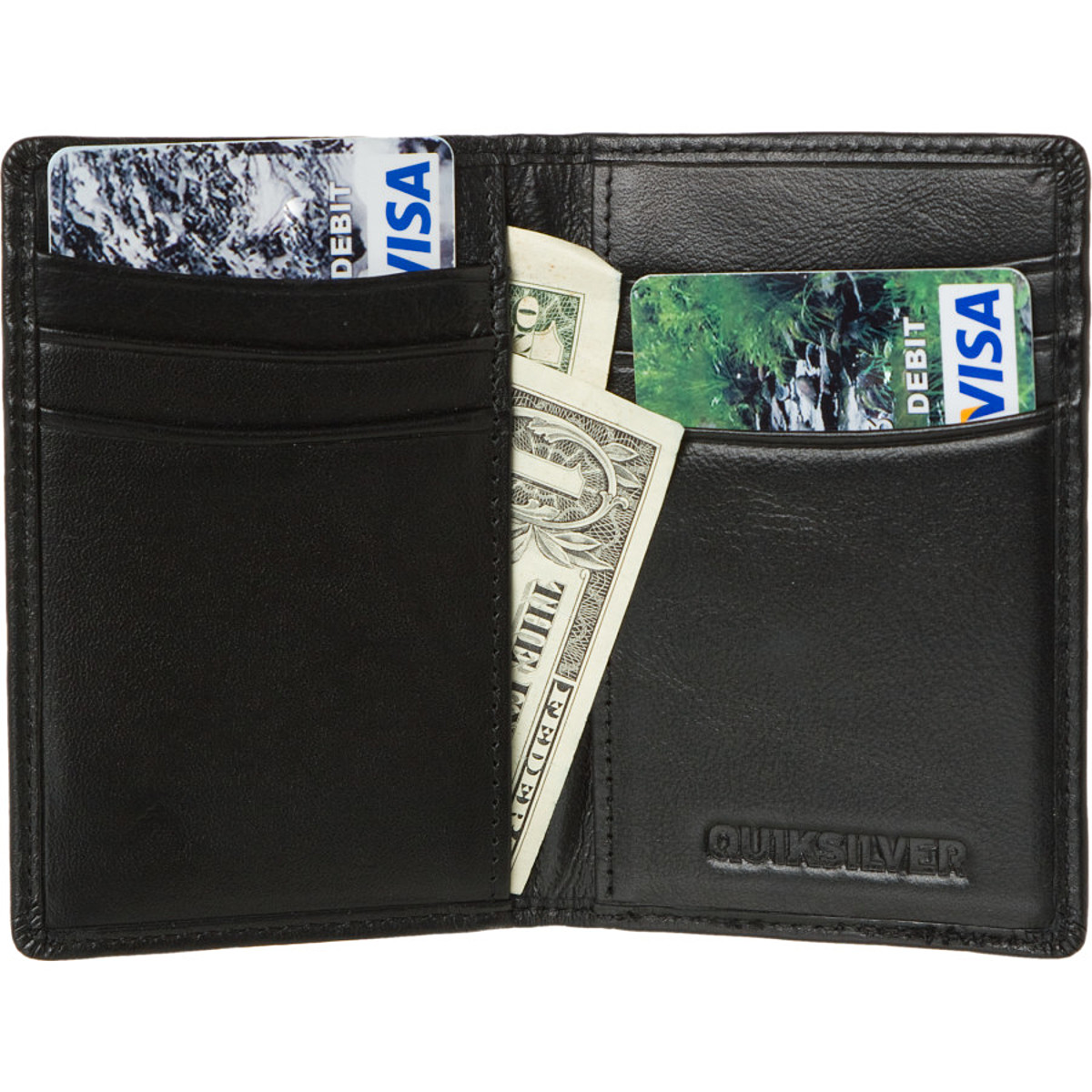 Quiksilver Short Stacked Bifold Wallet Men's Accessories