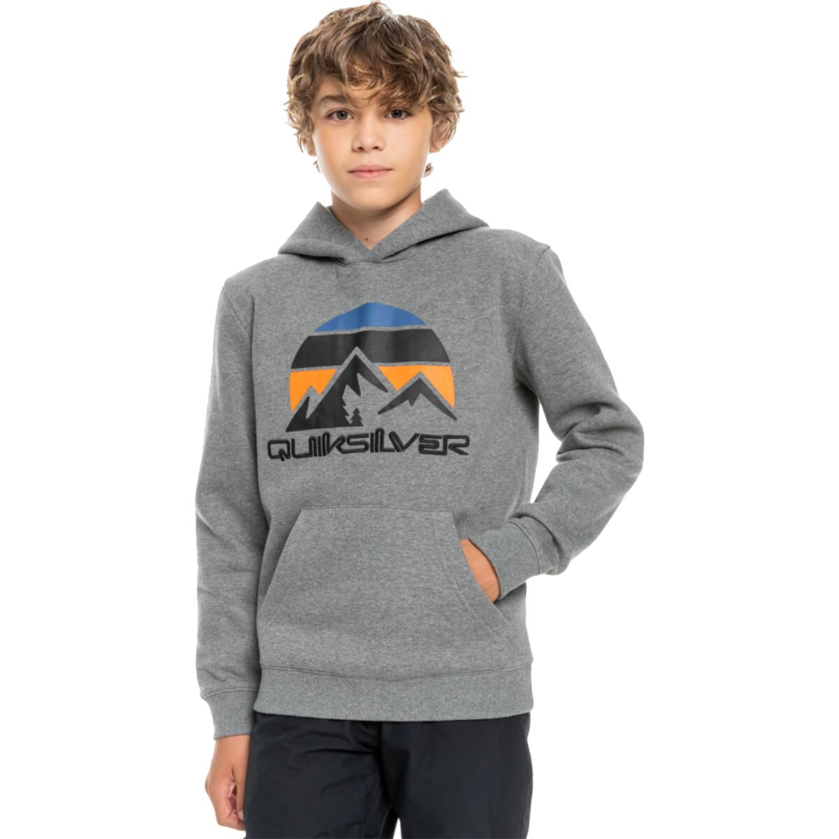 Quiksilver big logo snow hoodie Clearance