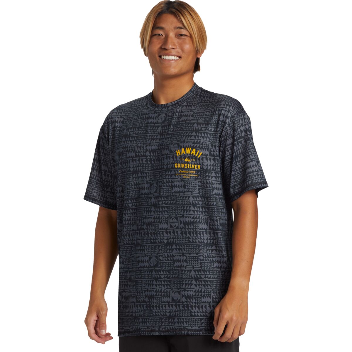 Quiksilver Hi Multiply Surf Short-Sleeve T-Shirt -...