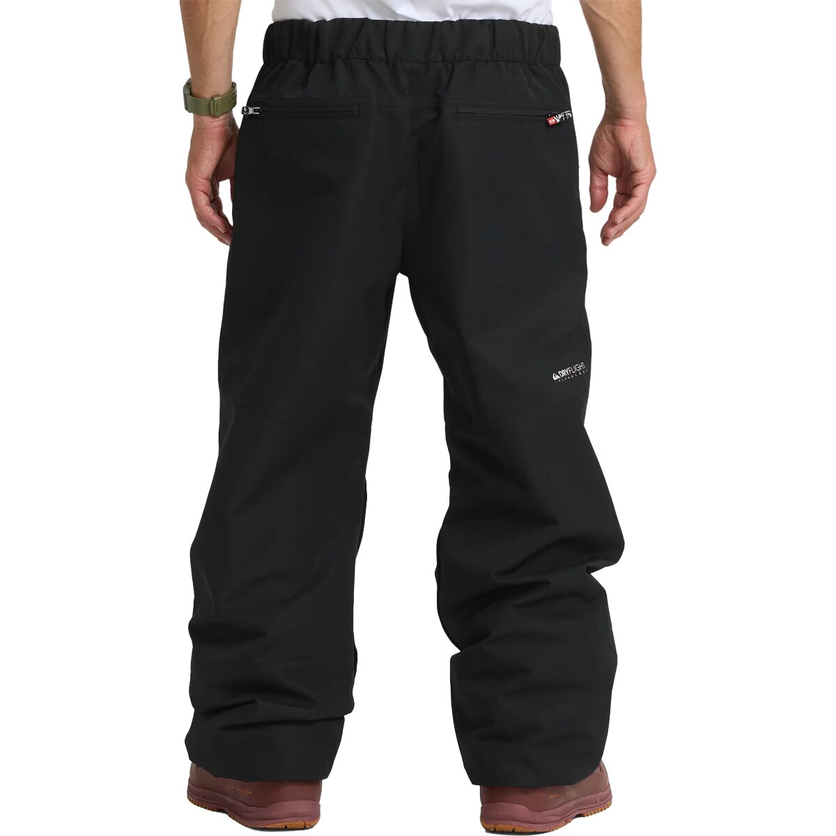 Мужские брюки Quiksilver Snow Down Cargo, цвет: Антрацитовый — фото 7