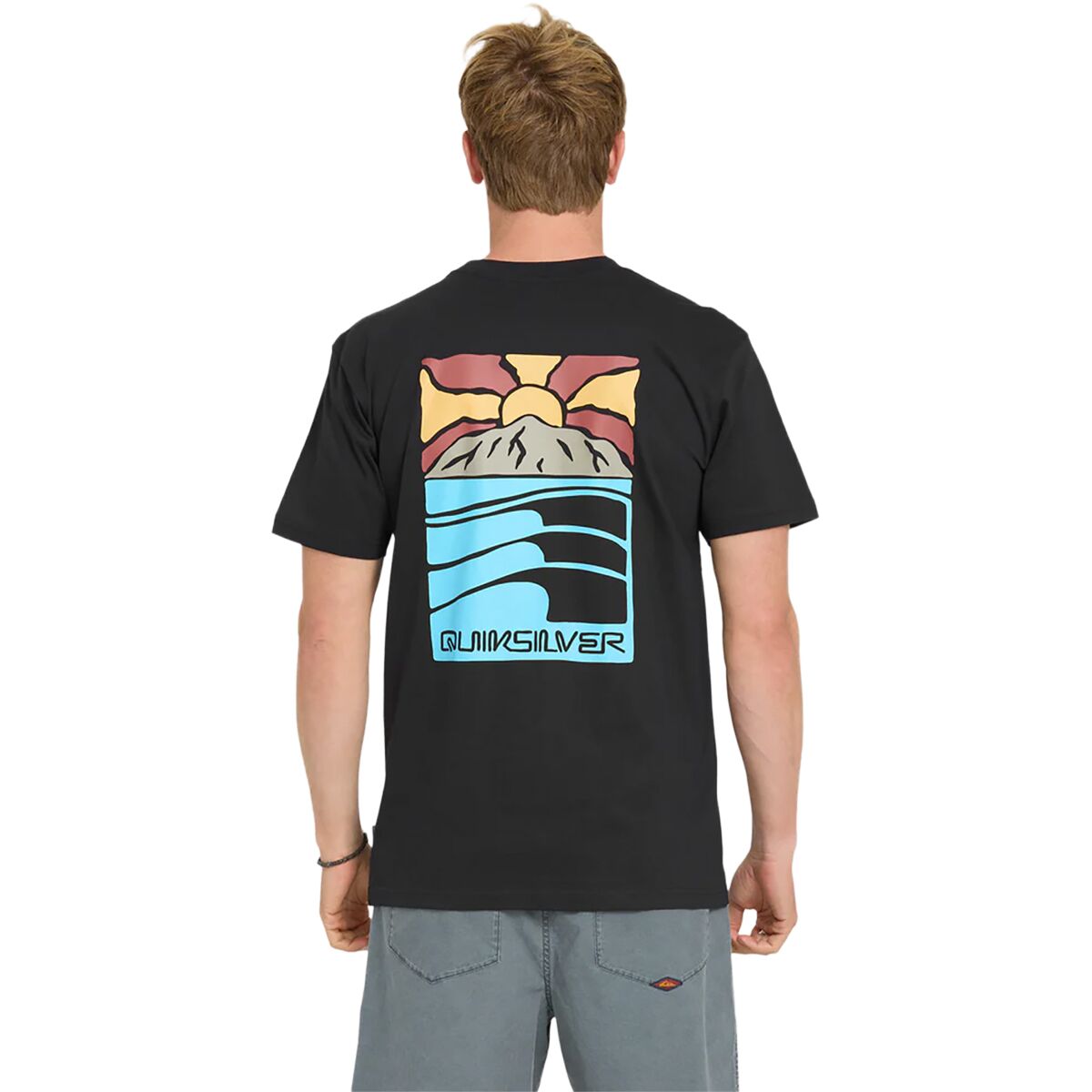 Мужская рубашка Quiksilver Going Right MT0, цвет: Чёрный — фото 1