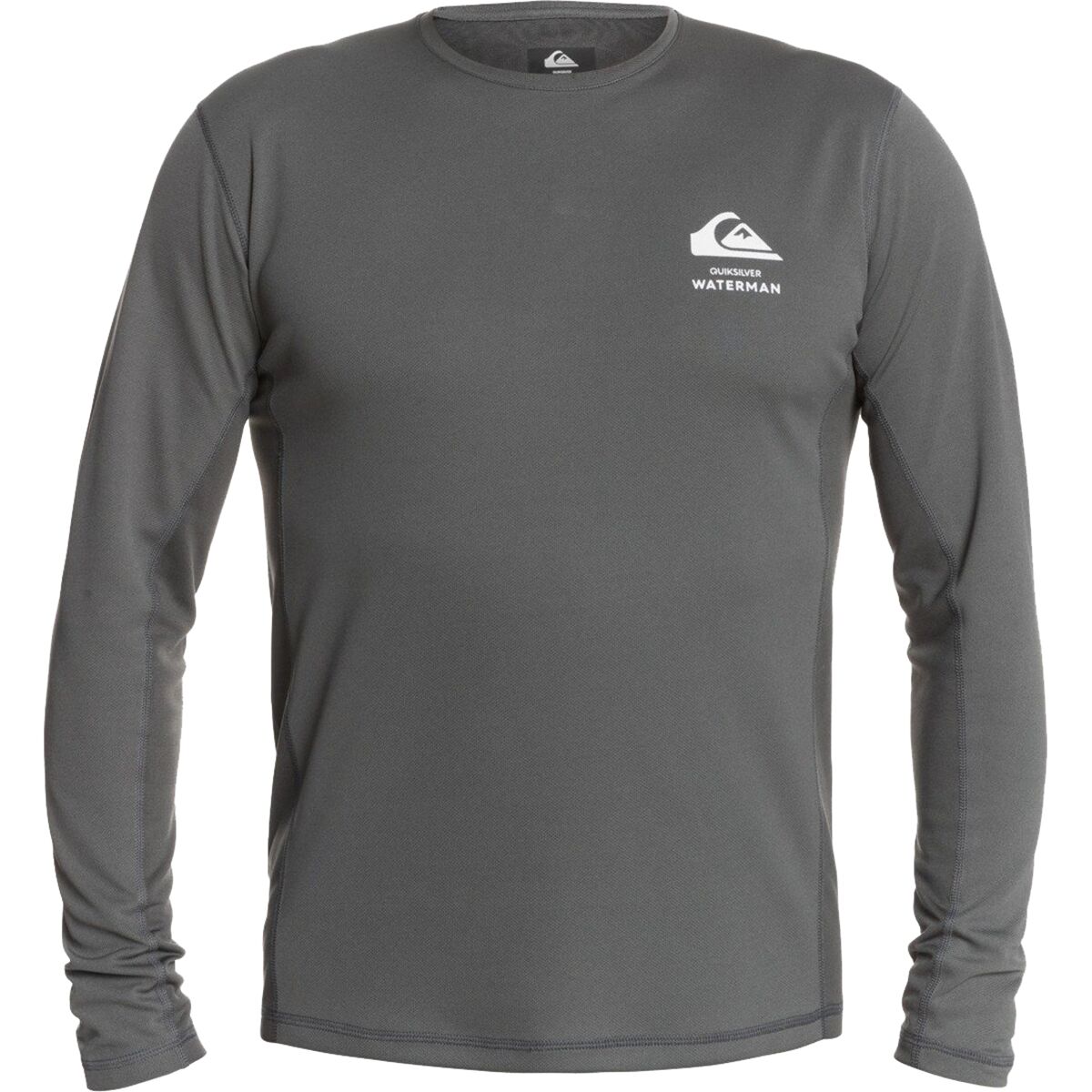 Quiksilver Waterman Bamboo Check LongSleeve Rashguard Men's Clothing