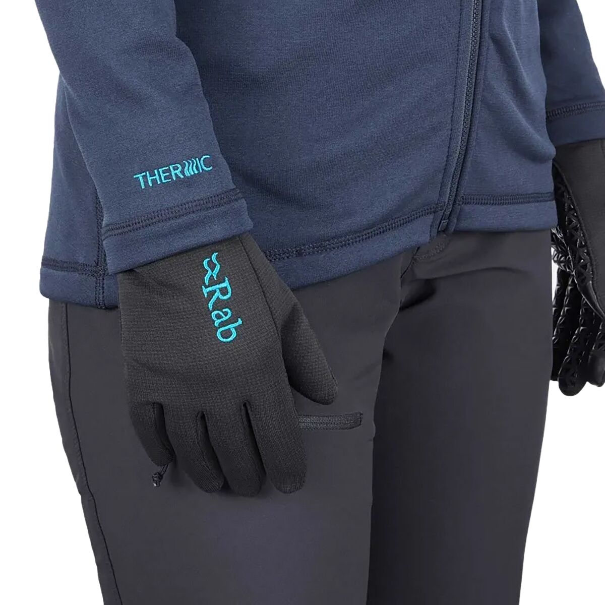 Gants De Préhension Phantom Contact Pour Femmes Rab Noir – Brands Democracy